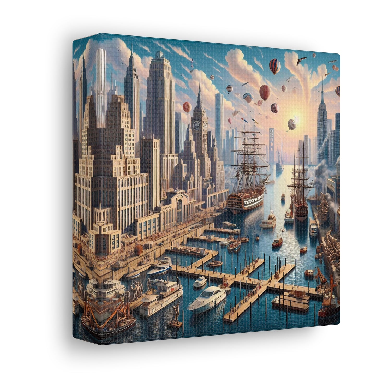 Canvas Gallery Wrap - Harbor 22