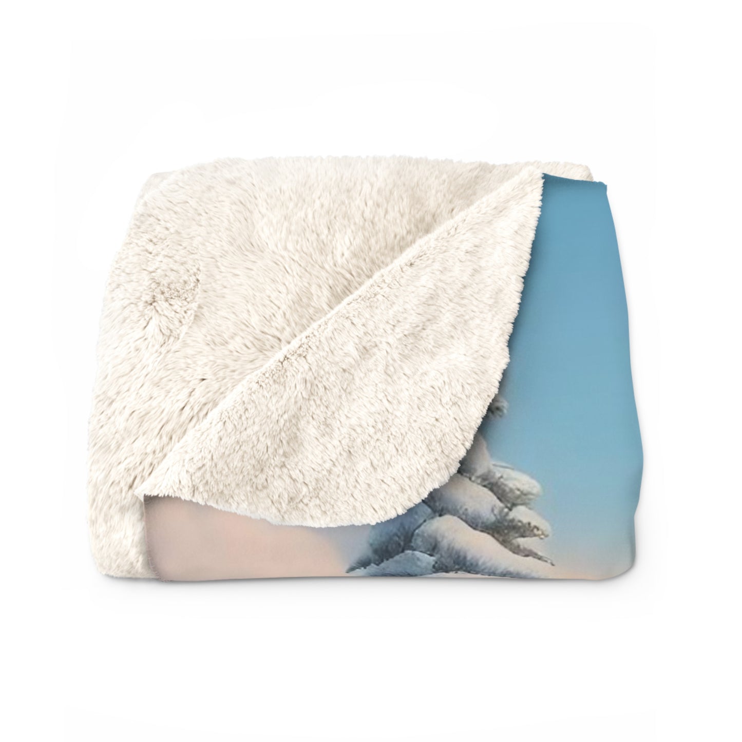 Sherpa Fleece Blanket - Winter 125