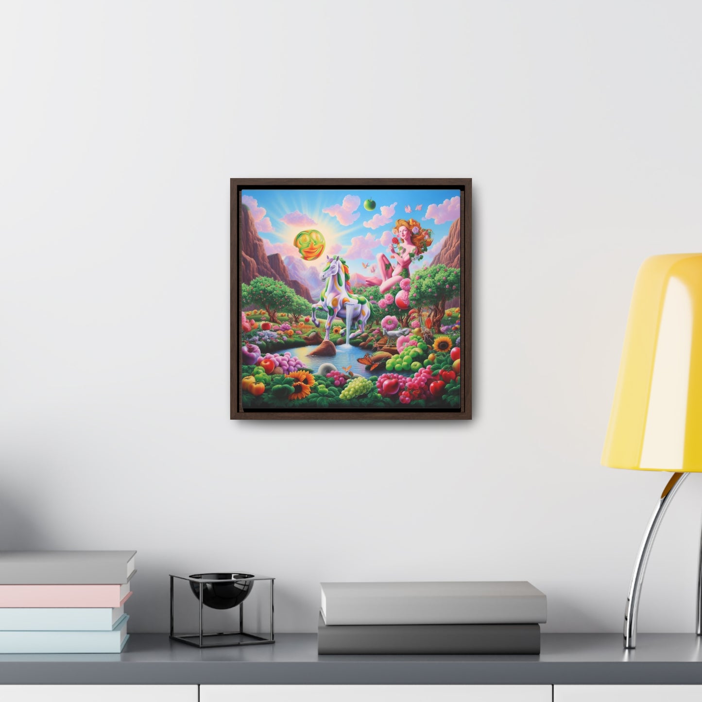 Framed Gallery Canvas Wrap - Spring 114