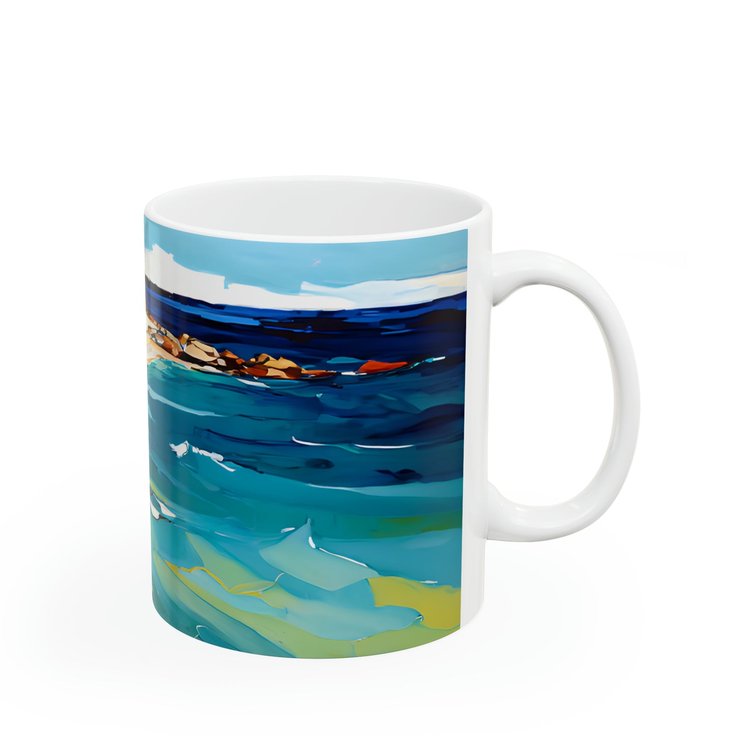 Ceramic Mug 11oz - Beach 11001