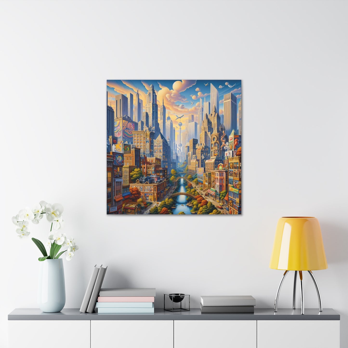 Canvas Gallery Wrap - City 5