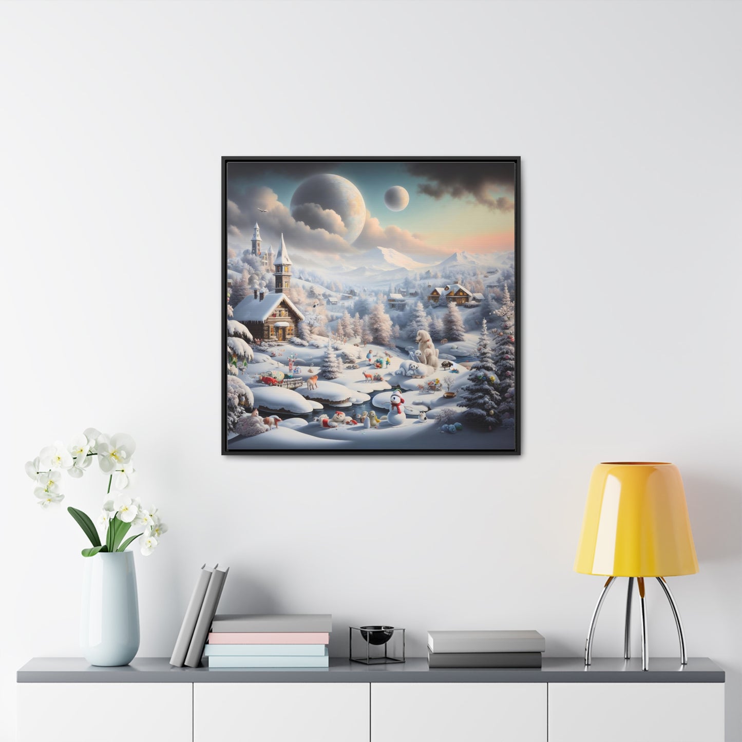 Framed Gallery Canvas Wrap - Winter 104