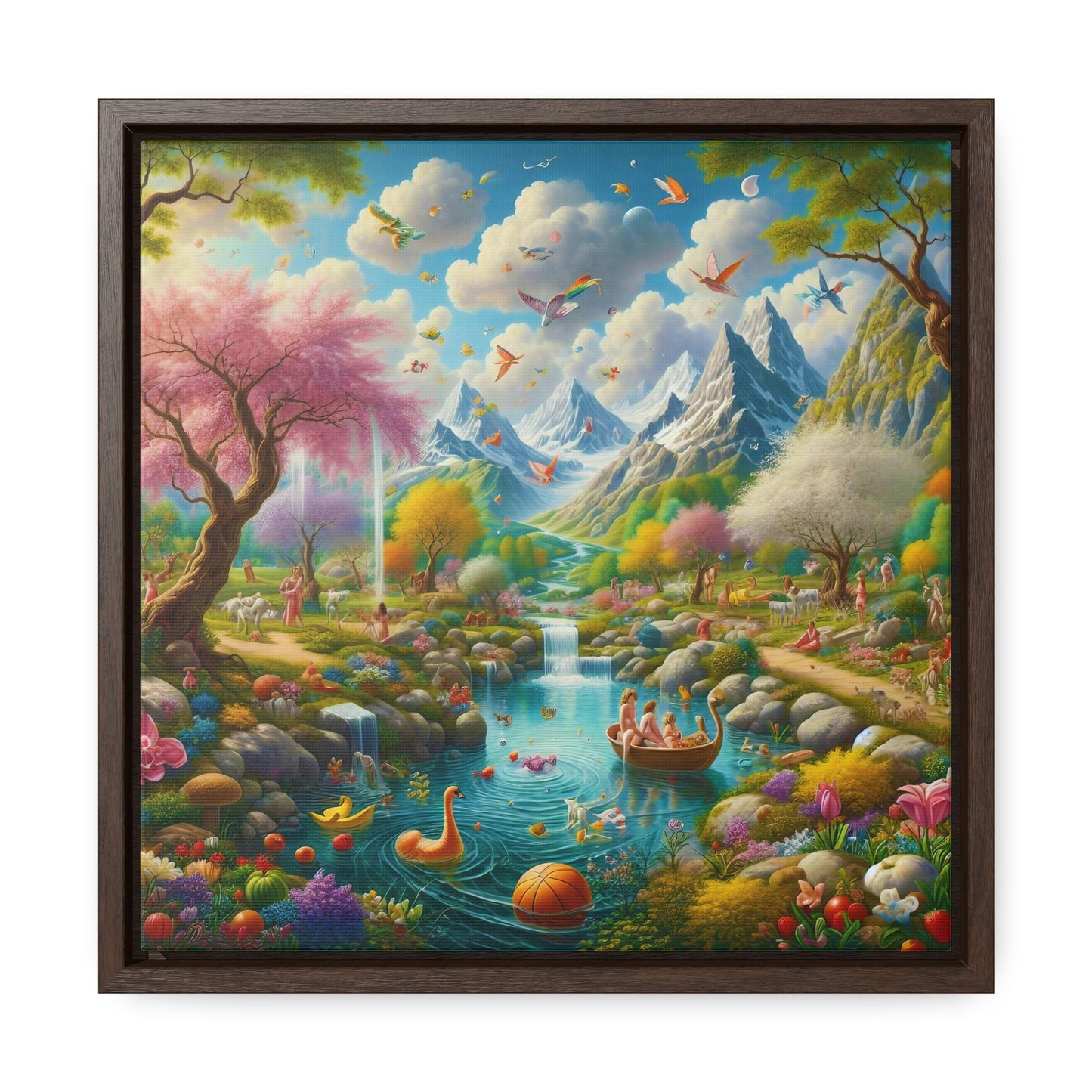 Framed Gallery Canvas Wrap - Spring 30