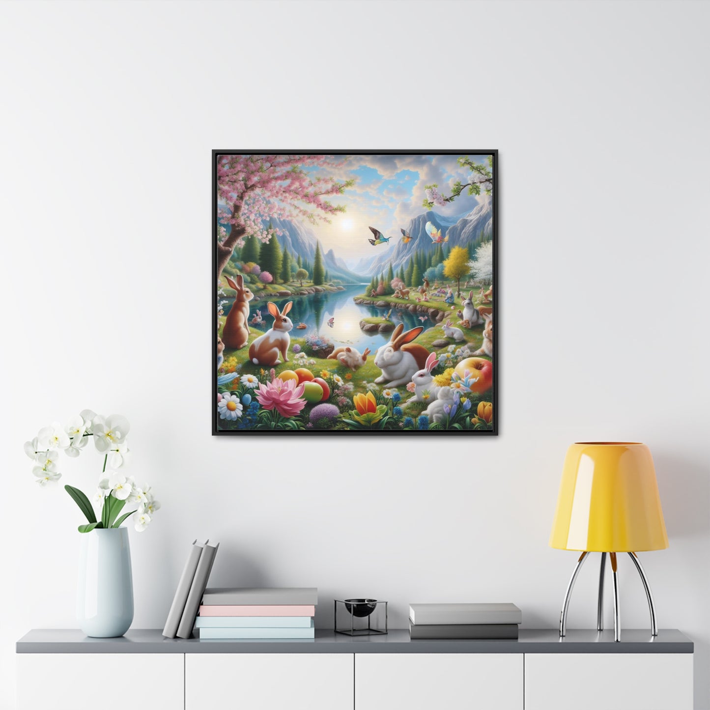 Framed Gallery Canvas Wrap - Spring 15