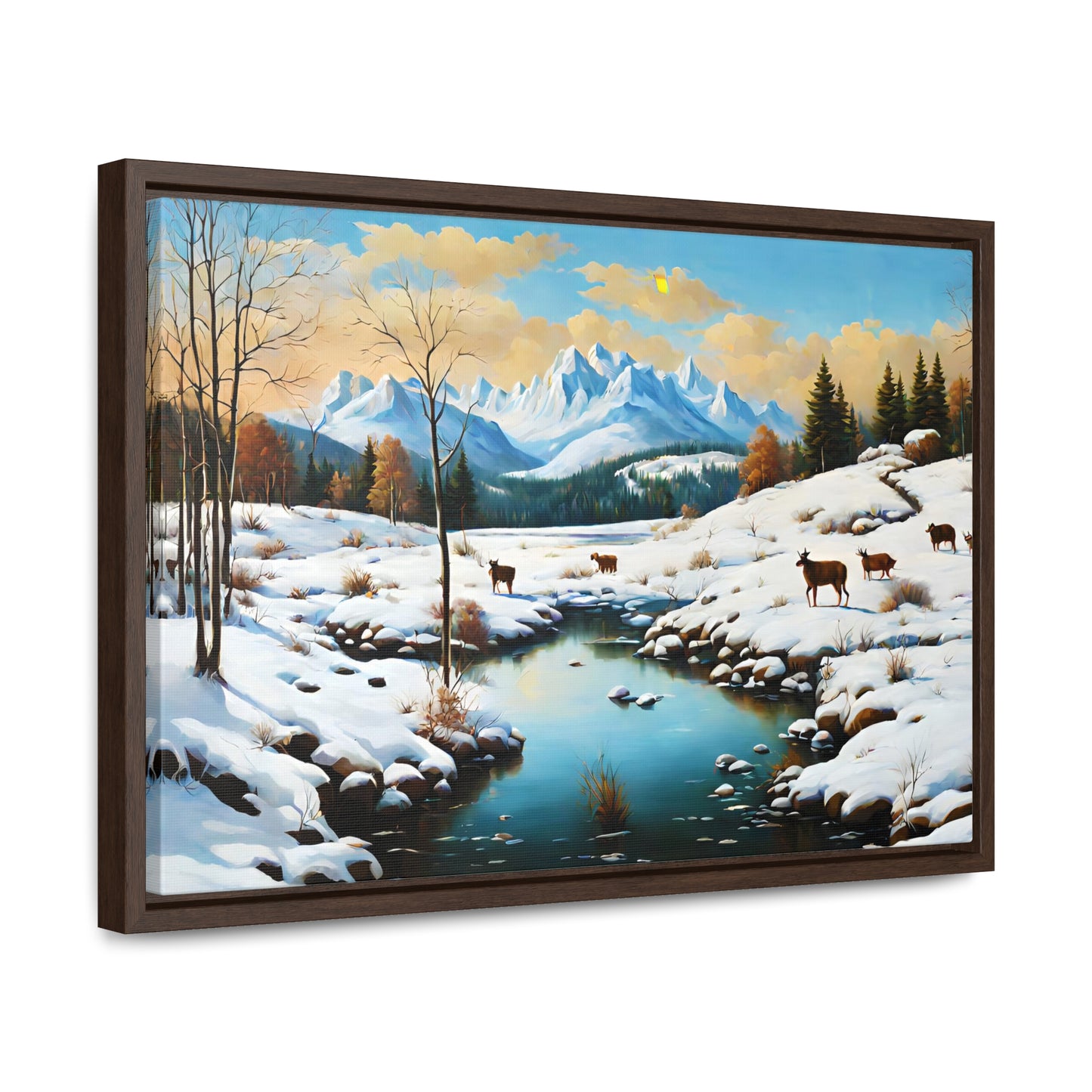 Framed Canvas Gallery Wrap - Winter 2003