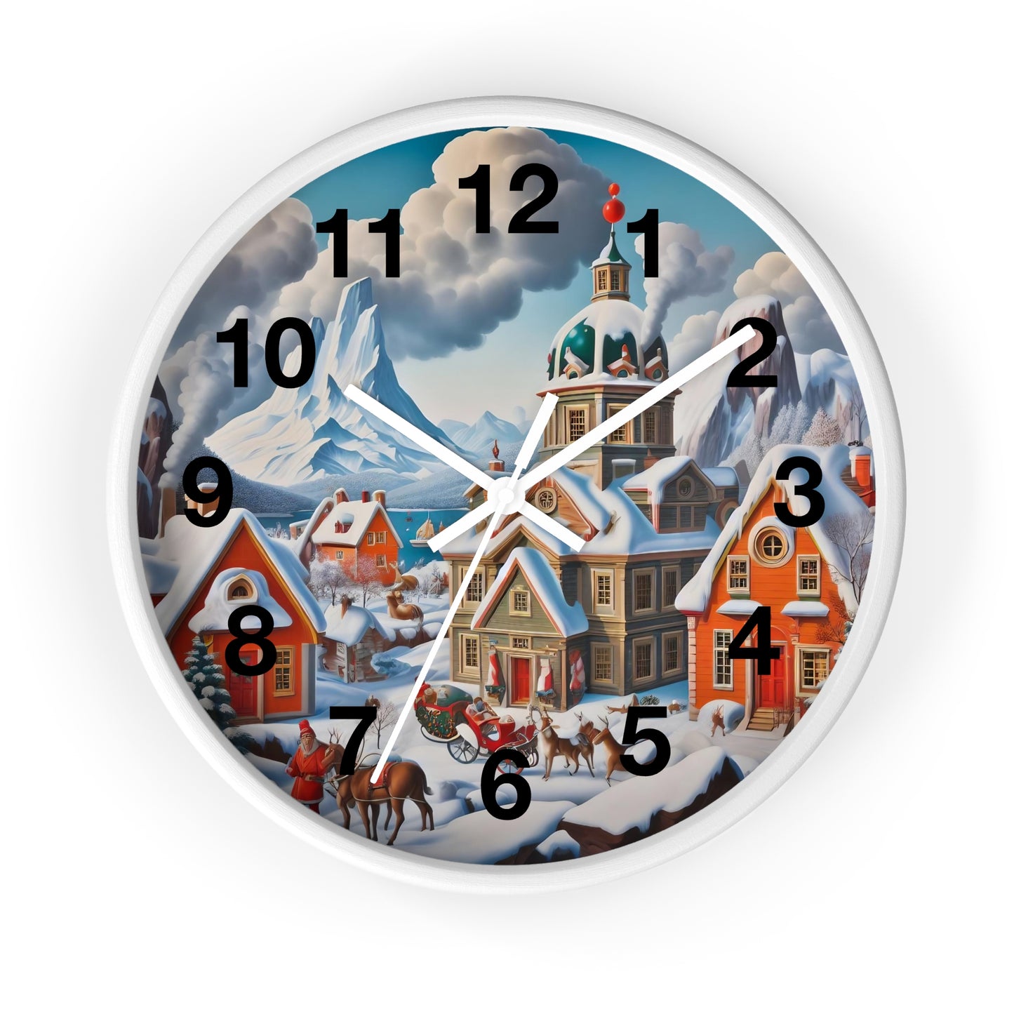 Wall Clock - Winter 124