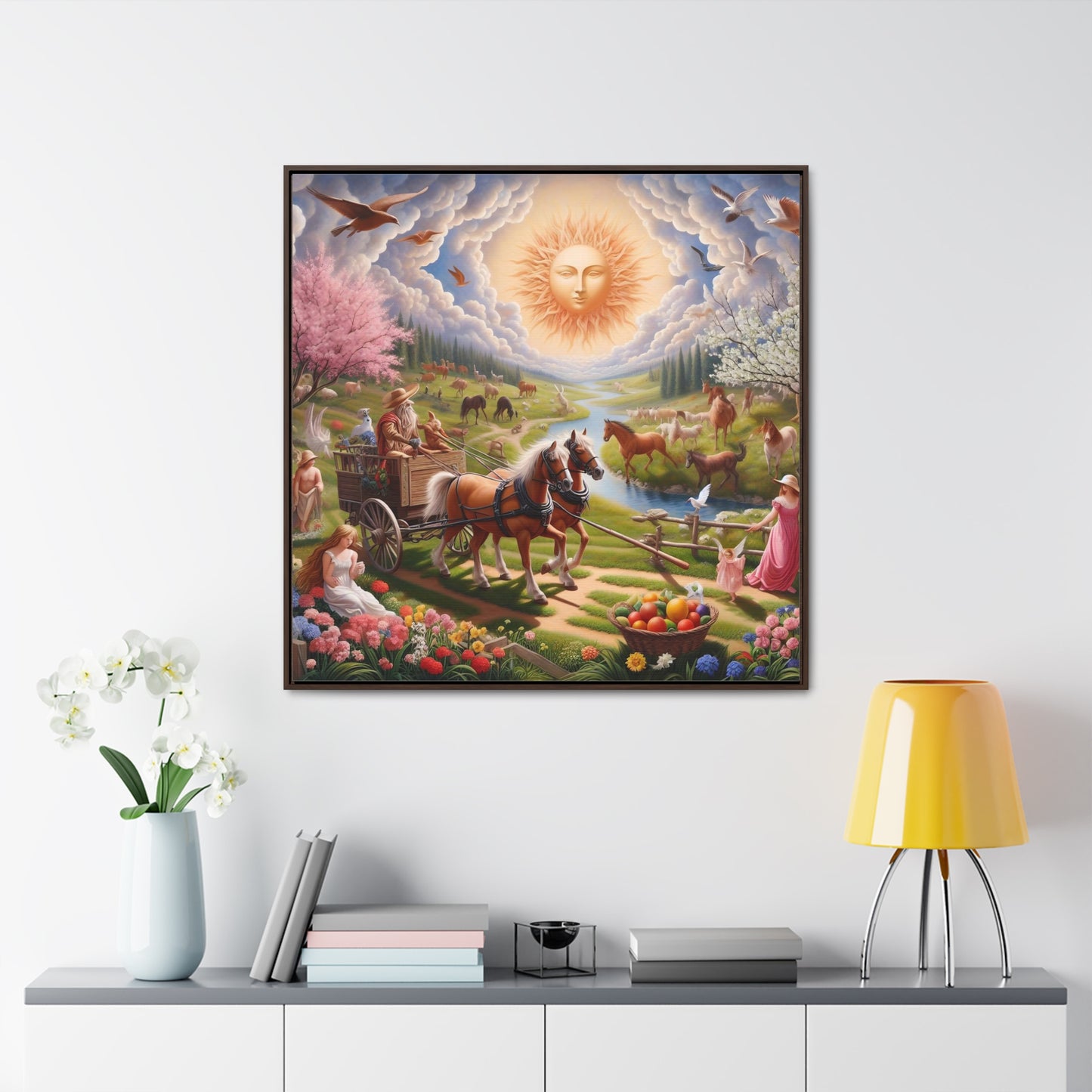 Framed Gallery Canvas Wrap - Spring 26