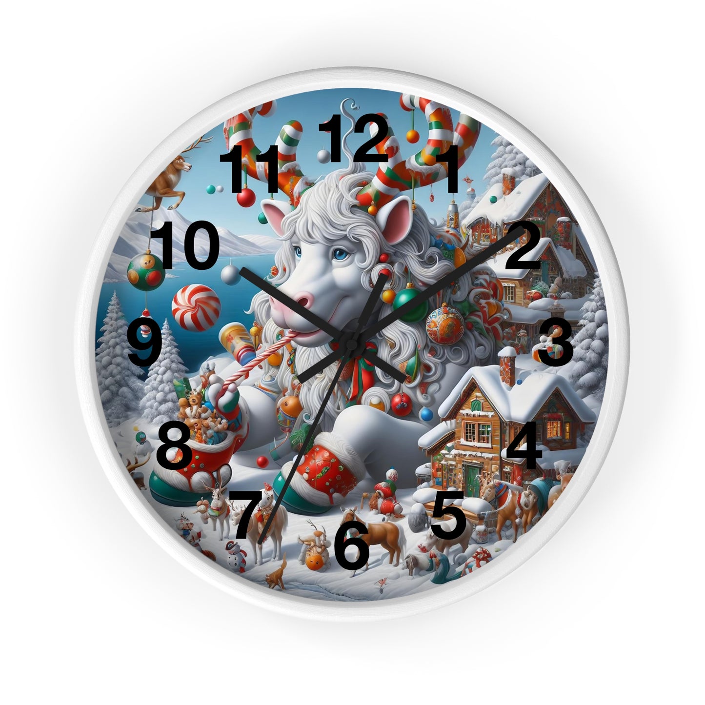 Wall Clock - Winter 105