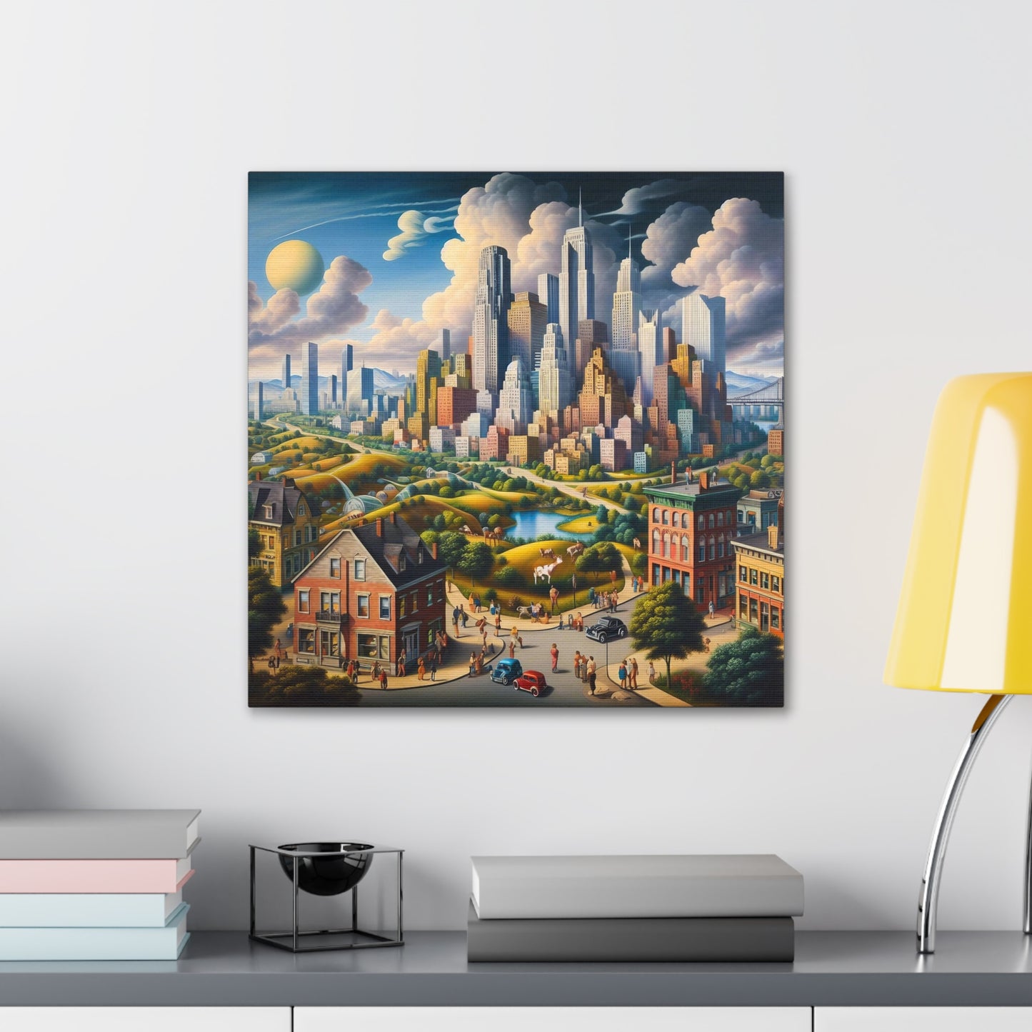 Canvas Gallery Wrap - City 7