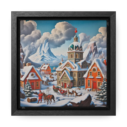 Framed Gallery Canvas Wrap - Winter 124