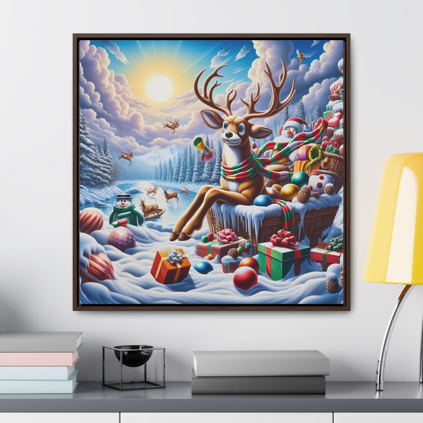 Framed Gallery Canvas Wrap - Winter 117