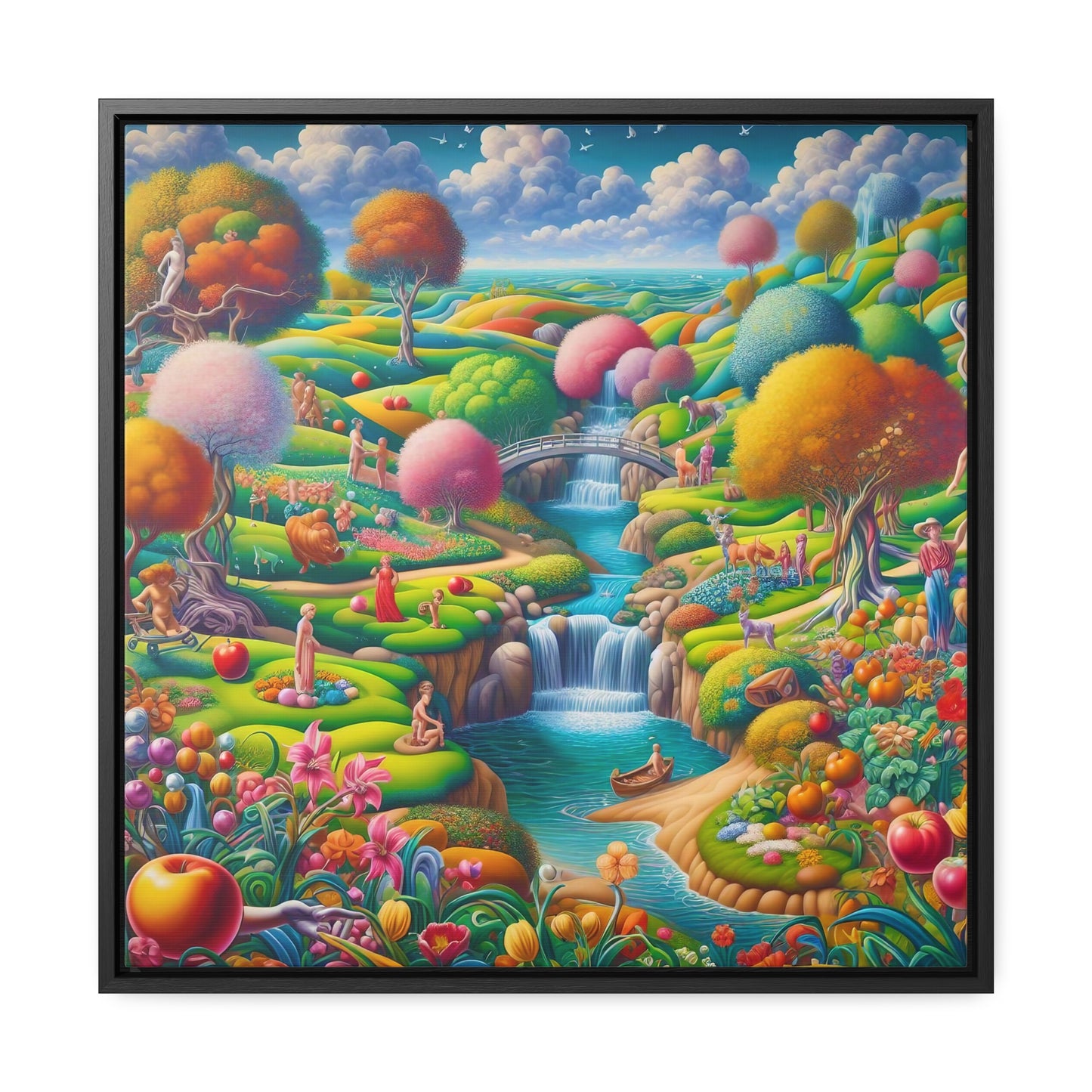 Framed Gallery Canvas Wrap - Spring 29