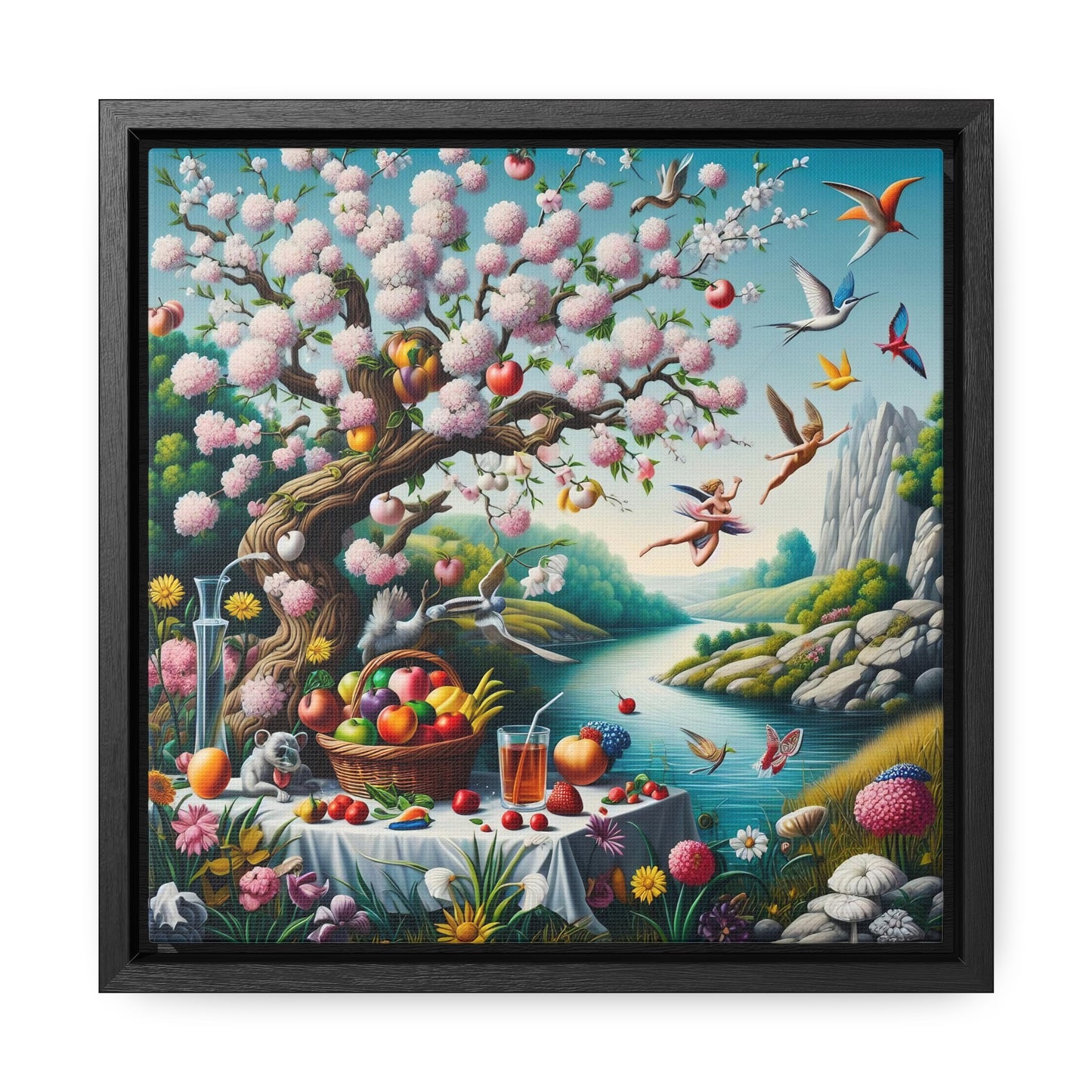 Framed Gallery Canvas Wrap - Spring 36