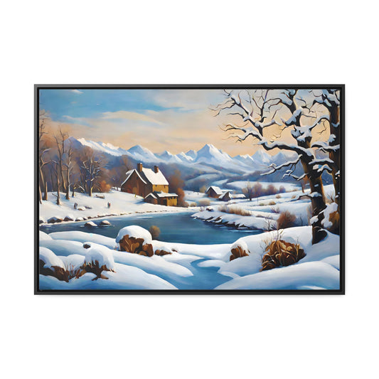 Framed Canvas Gallery Wrap - Winter 2004