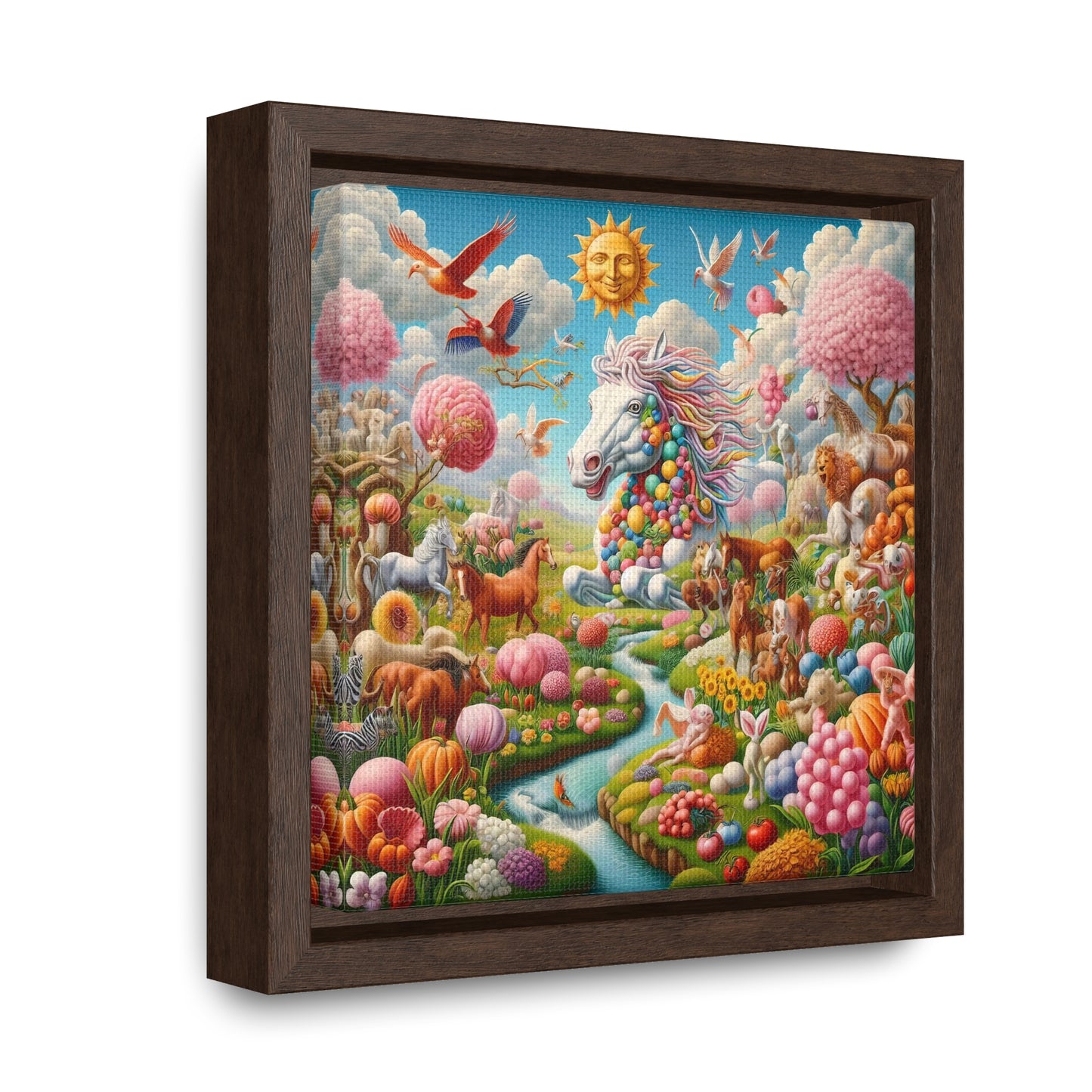Framed Gallery Canvas Wrap - Spring 138