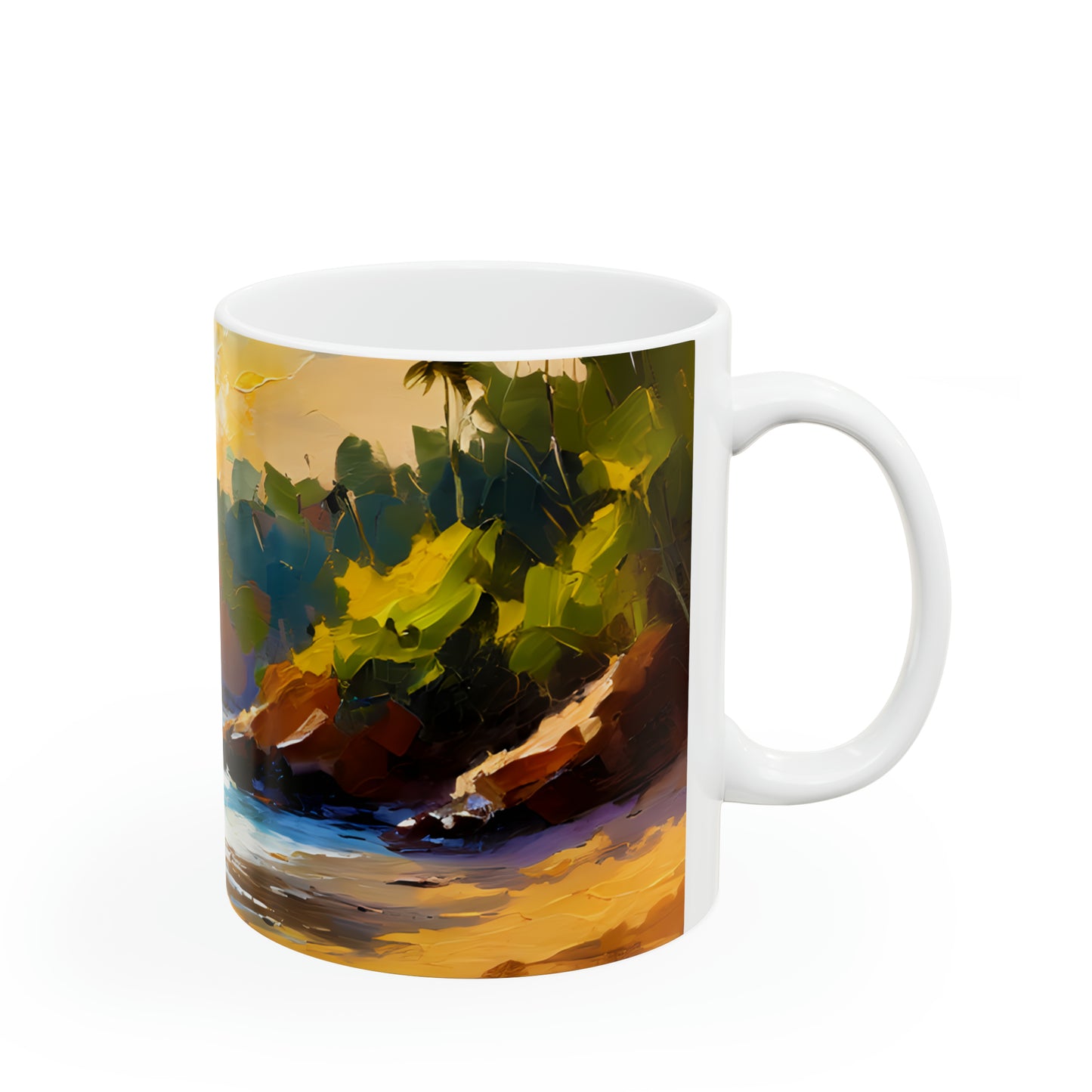 Ceramic Mug 11oz - Beach 6003