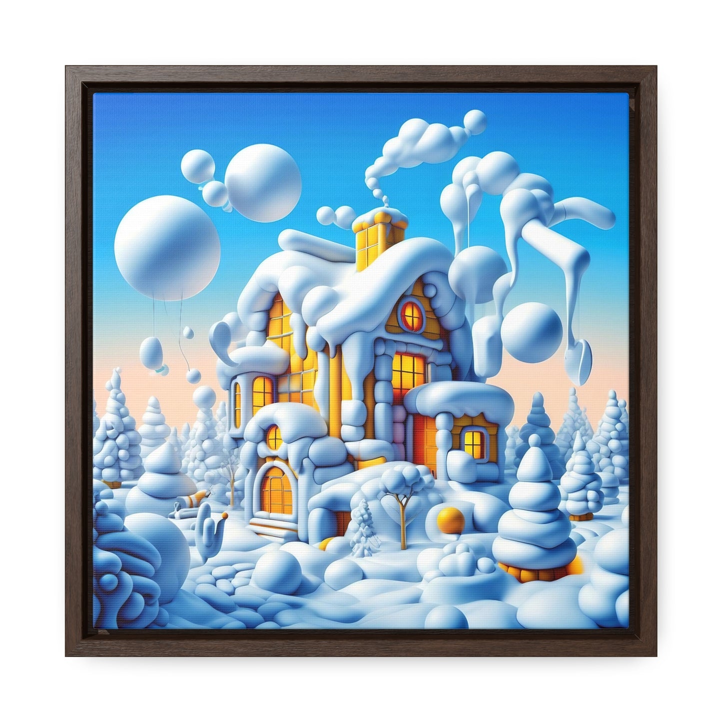 Framed Gallery Canvas Wrap - Winter 111