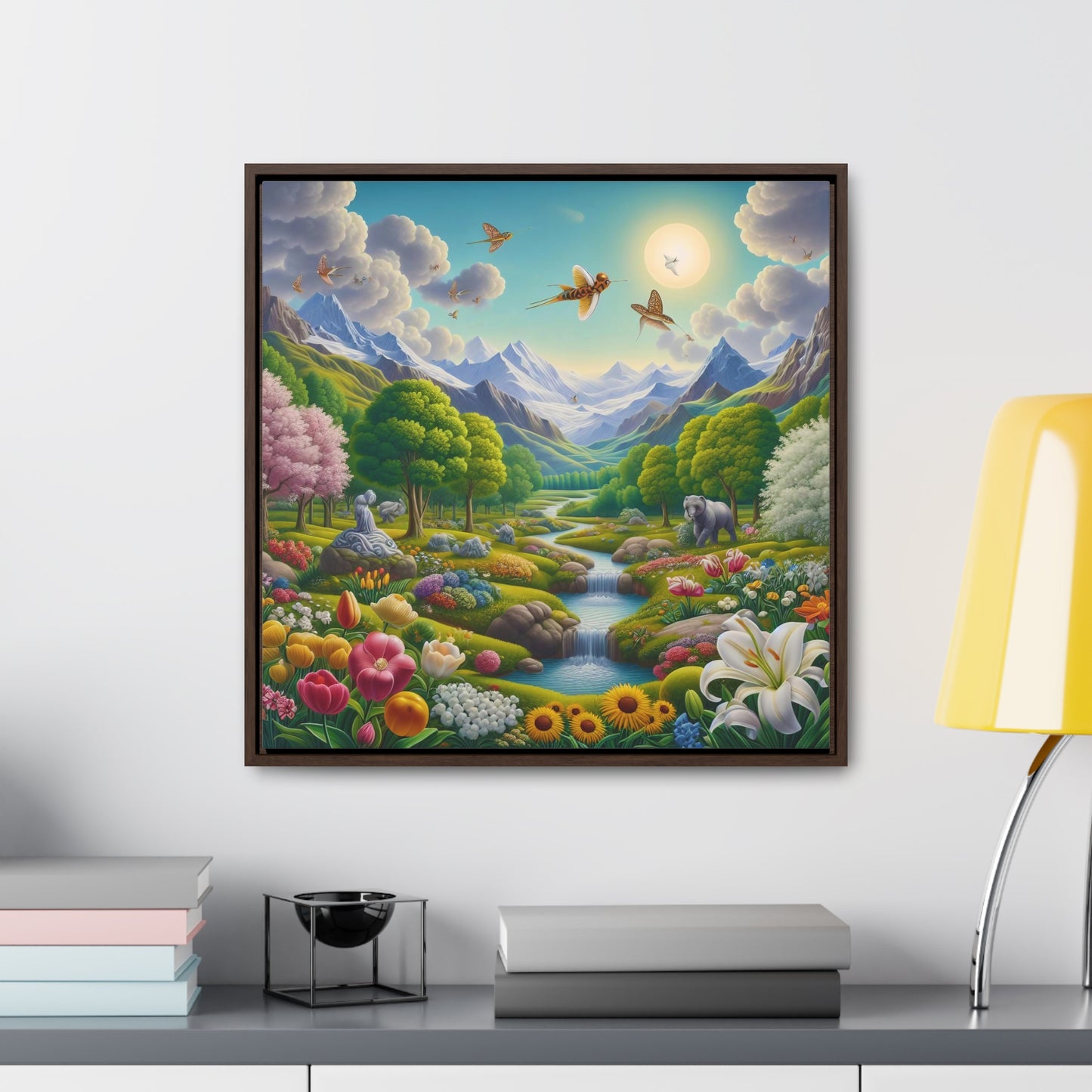 Framed Gallery Canvas Wrap - Spring 17