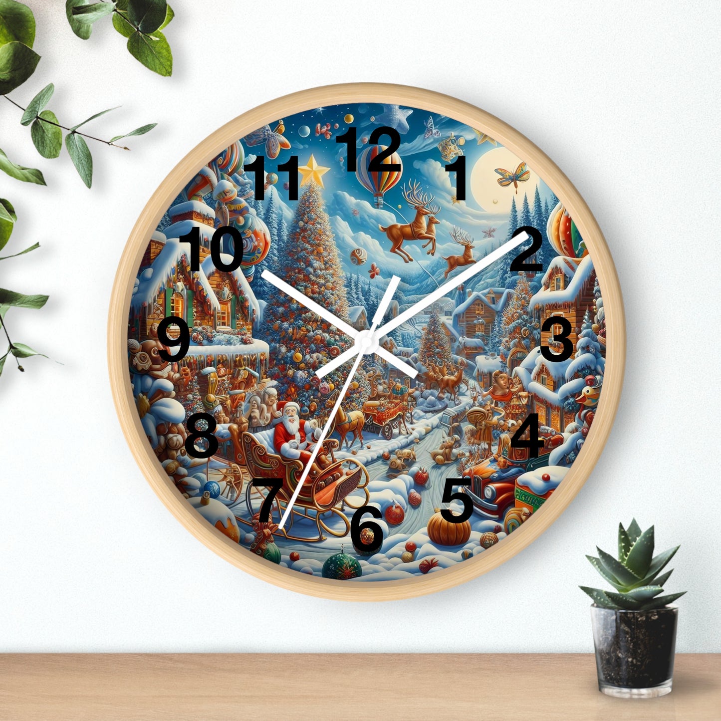 Wall Clock - Winter 103