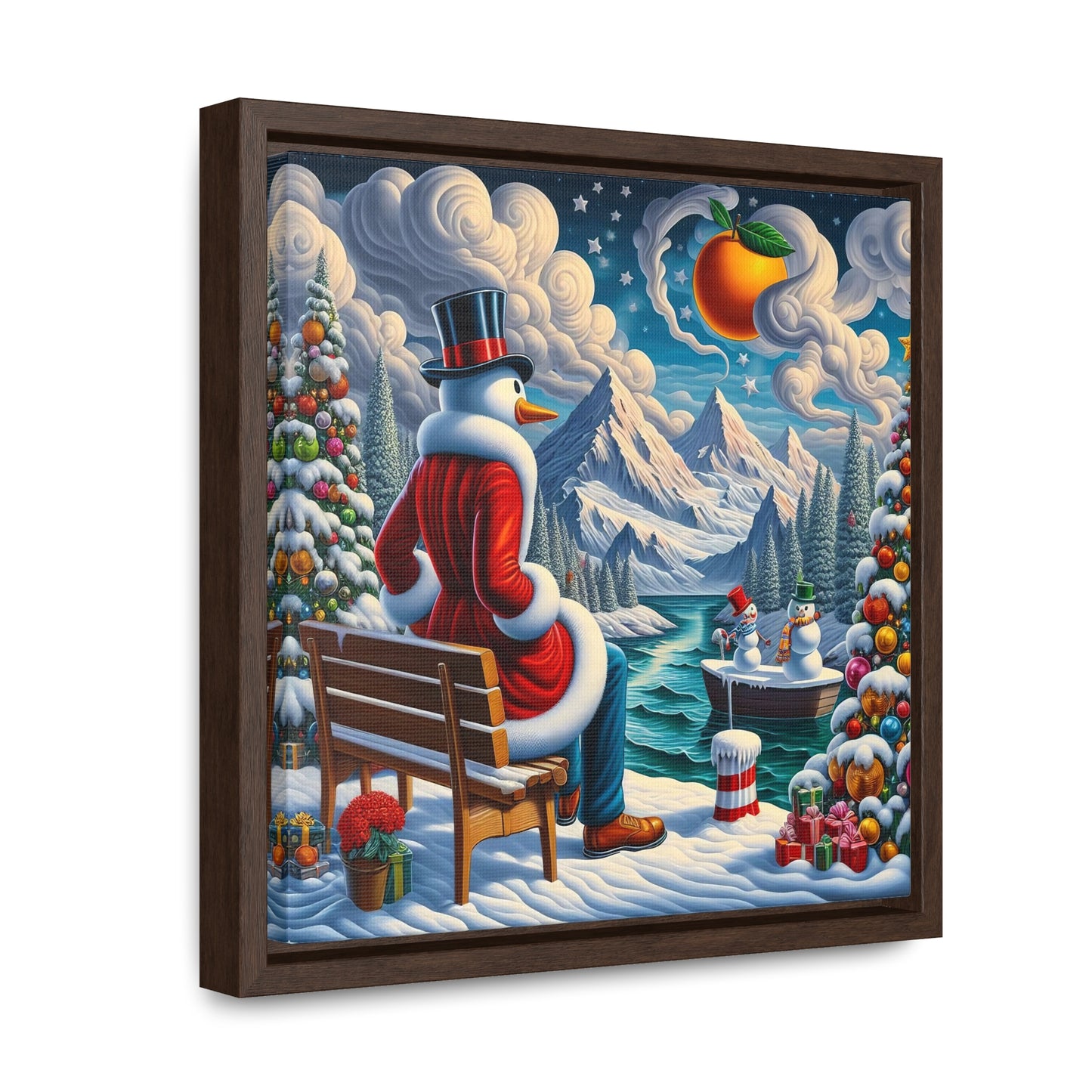 Framed Gallery Canvas Wrap - Winter 101