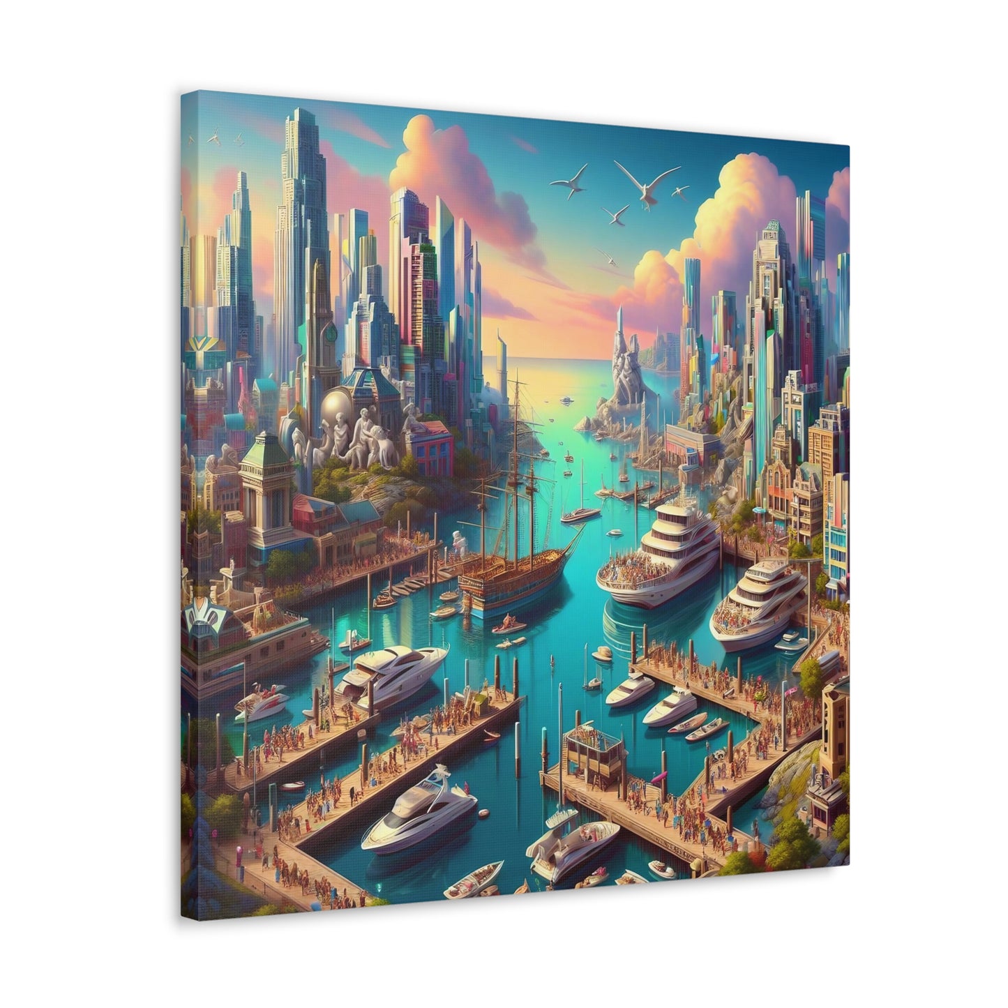 Canvas Gallery Wrap - Harbor 11