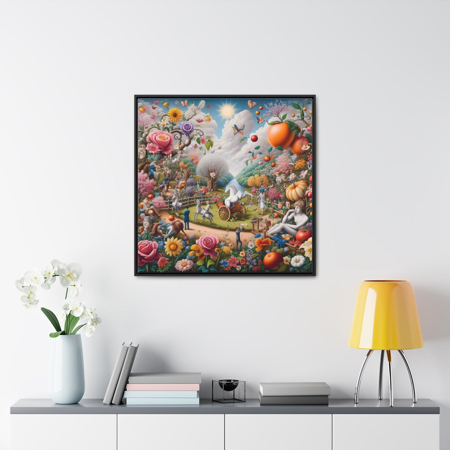 Framed Gallery Canvas Wrap - Spring 8