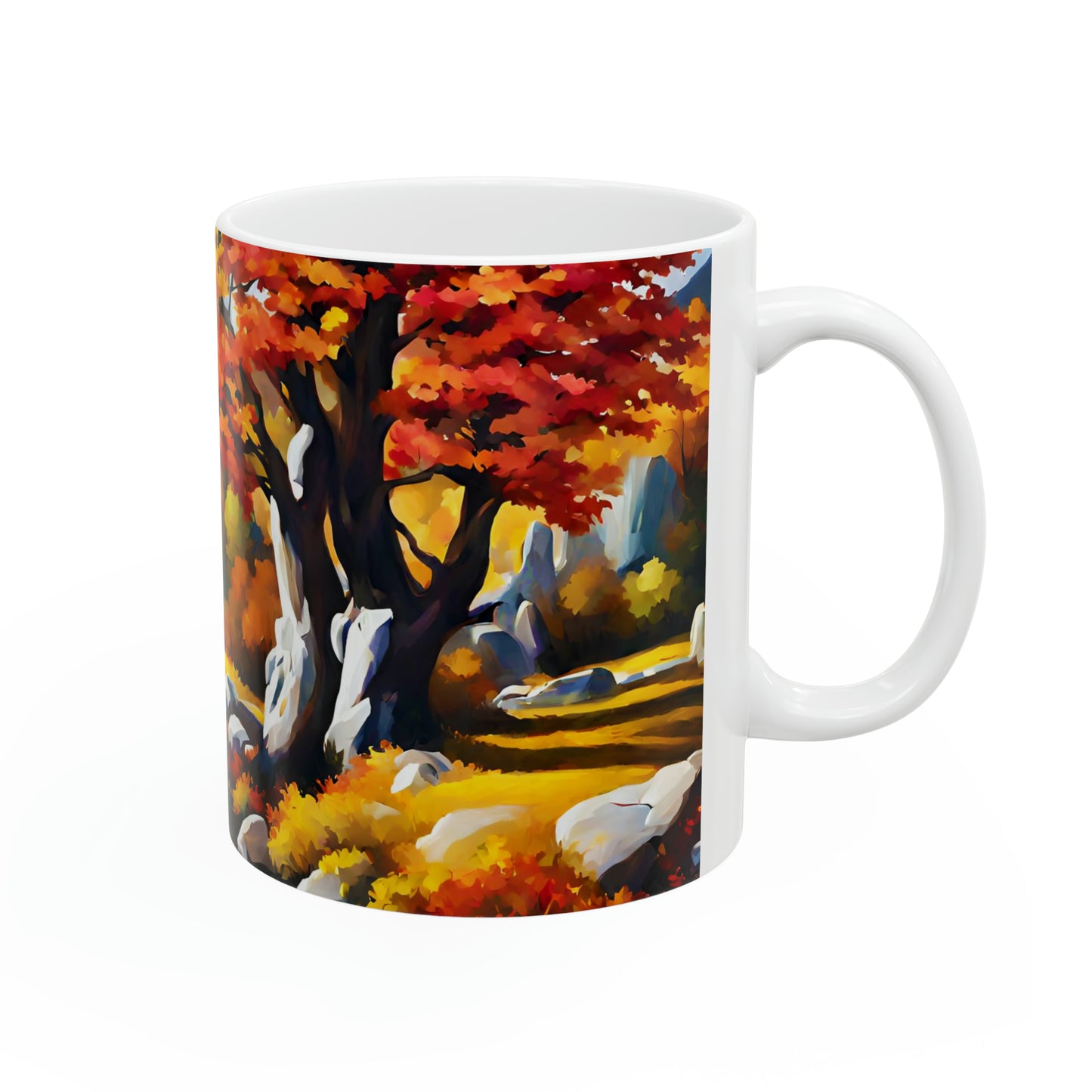 Ceramic Mug 11oz - Fall 2002