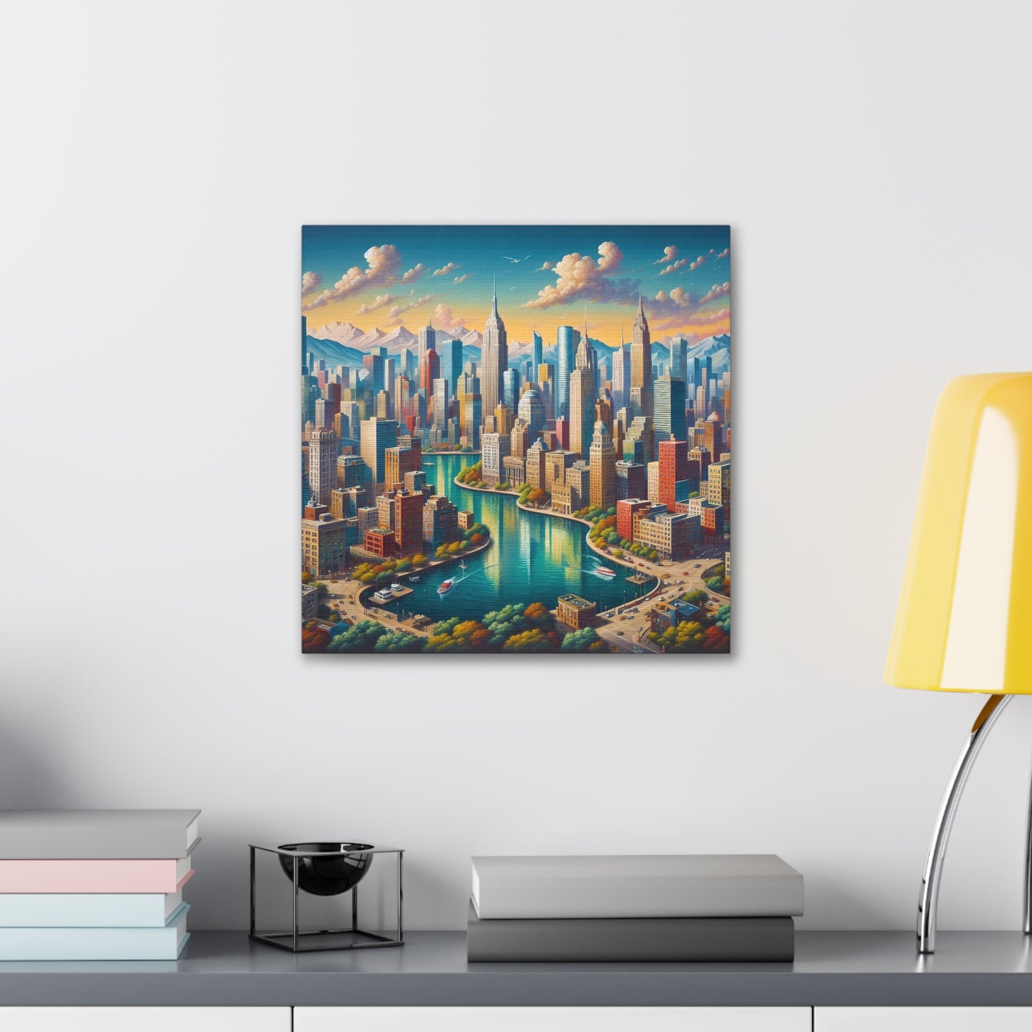 Canvas Gallery Wrap - City 1