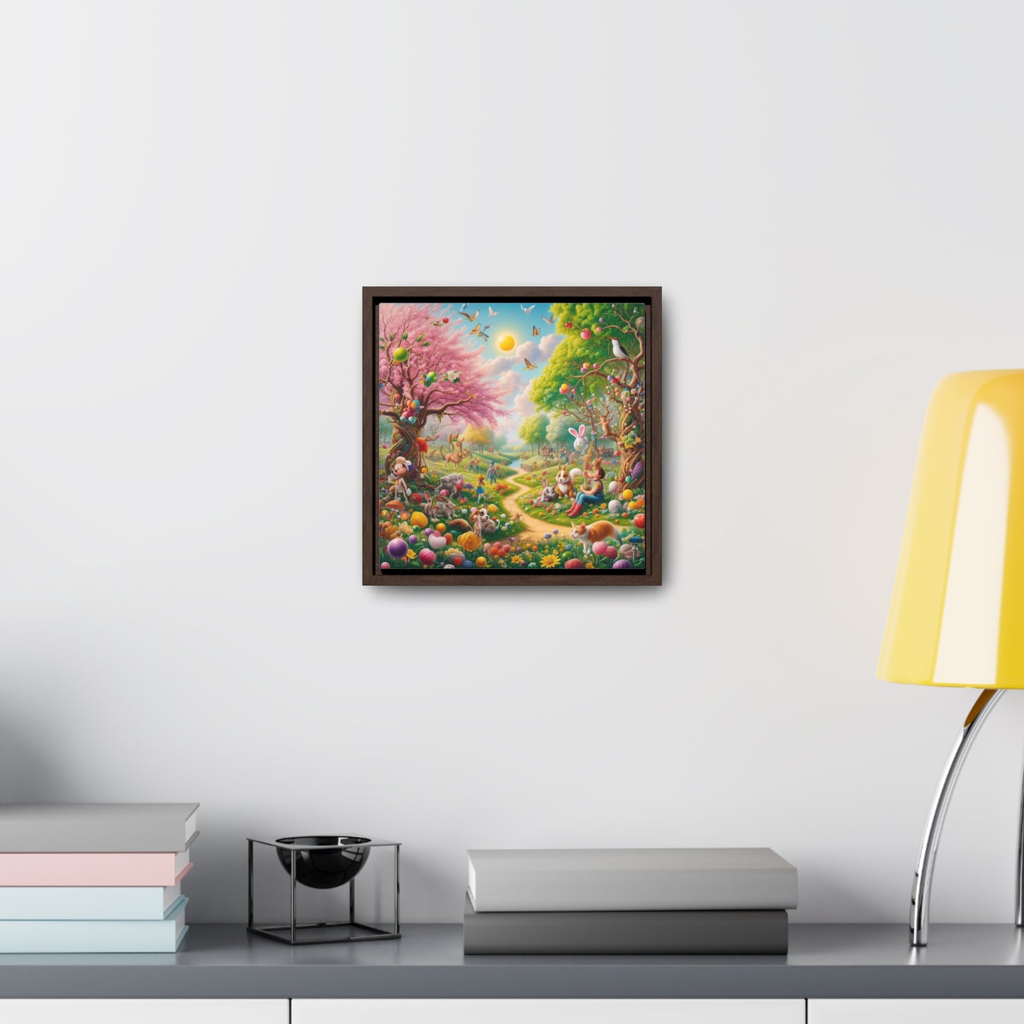 Framed Gallery Canvas Wrap - Spring 126