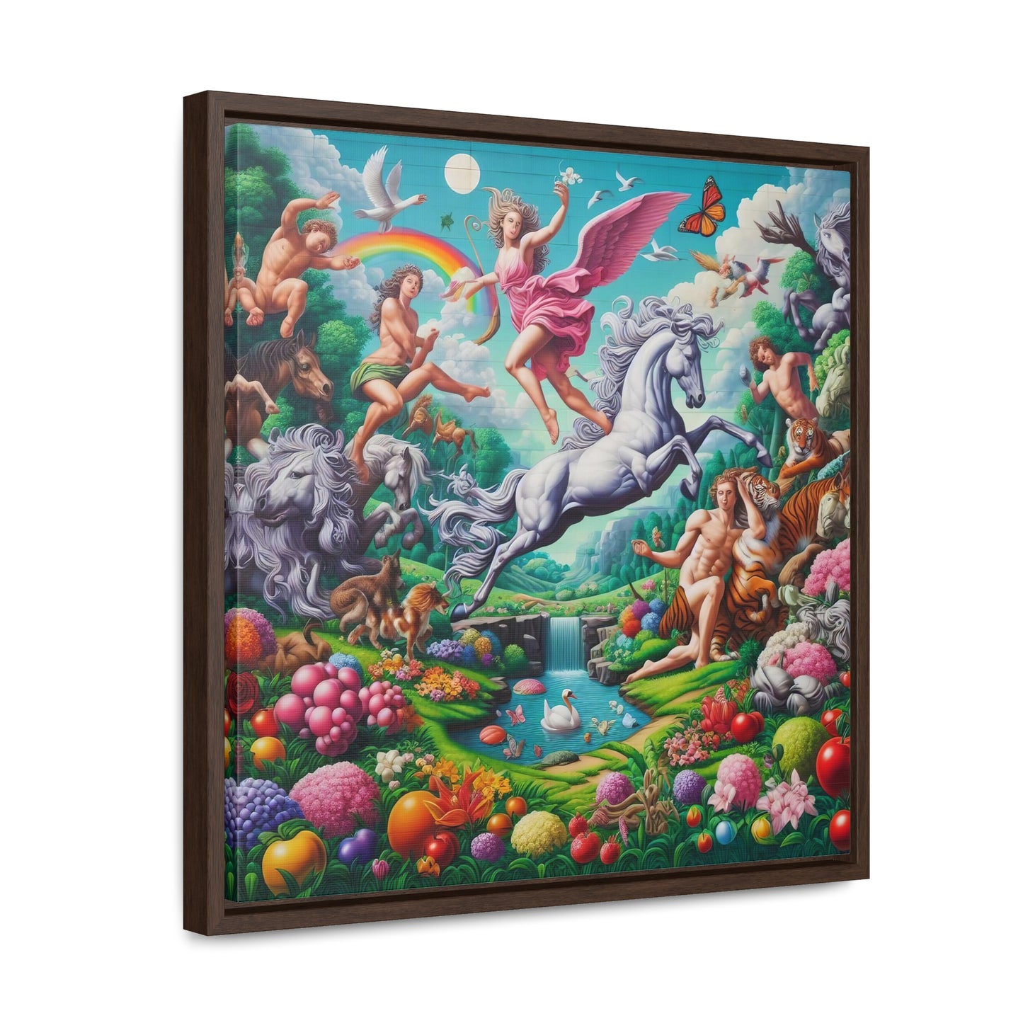 Framed Gallery Canvas Wrap - Spring 113