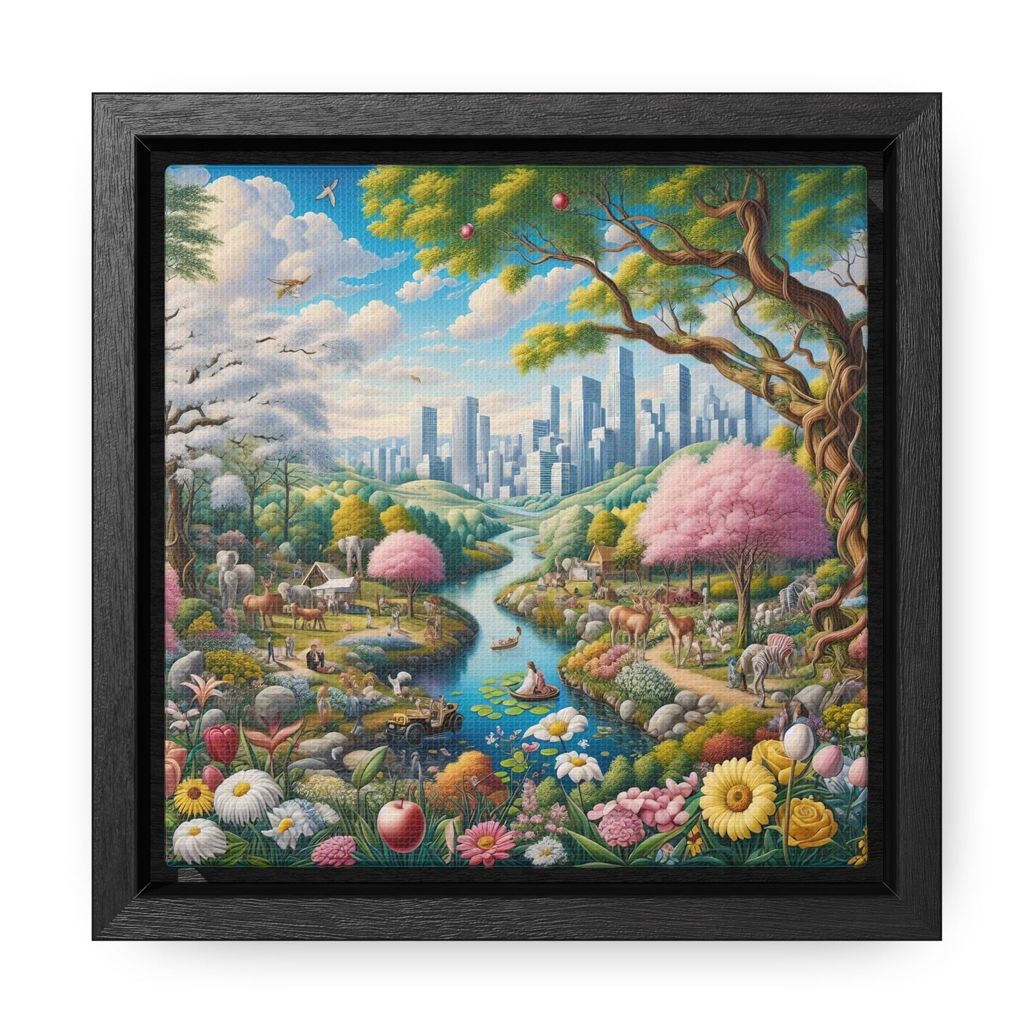 Framed Gallery Canvas Wrap - Spring 27