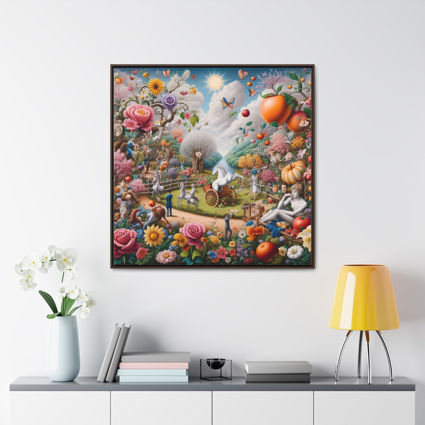 Framed Gallery Canvas Wrap - Spring 8