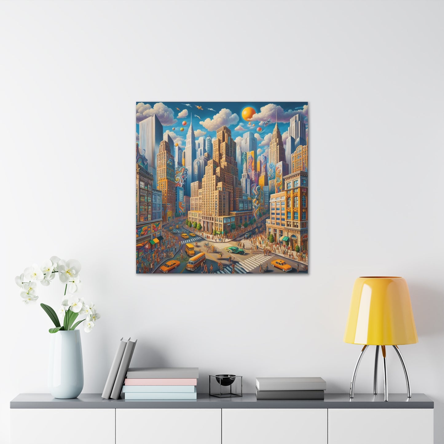 Canvas Gallery Wrap - City 6