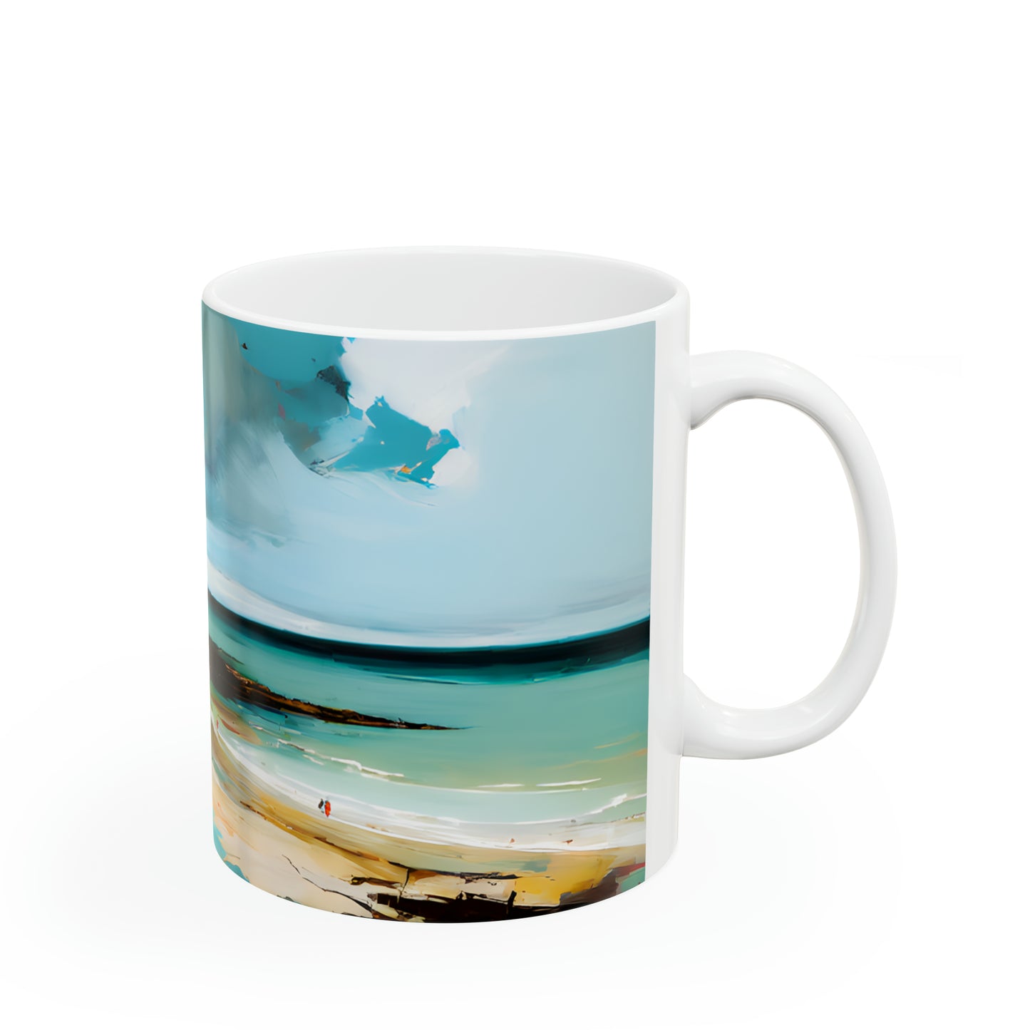 Ceramic Mug 11oz - Beach 7001