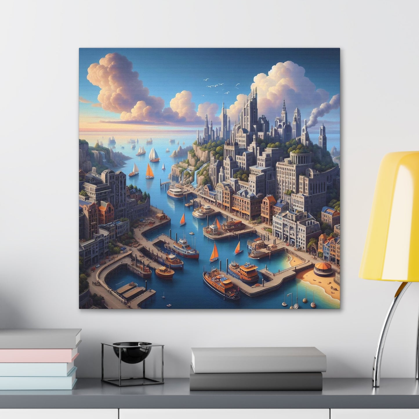 Canvas Gallery Wrap - Harbor 3