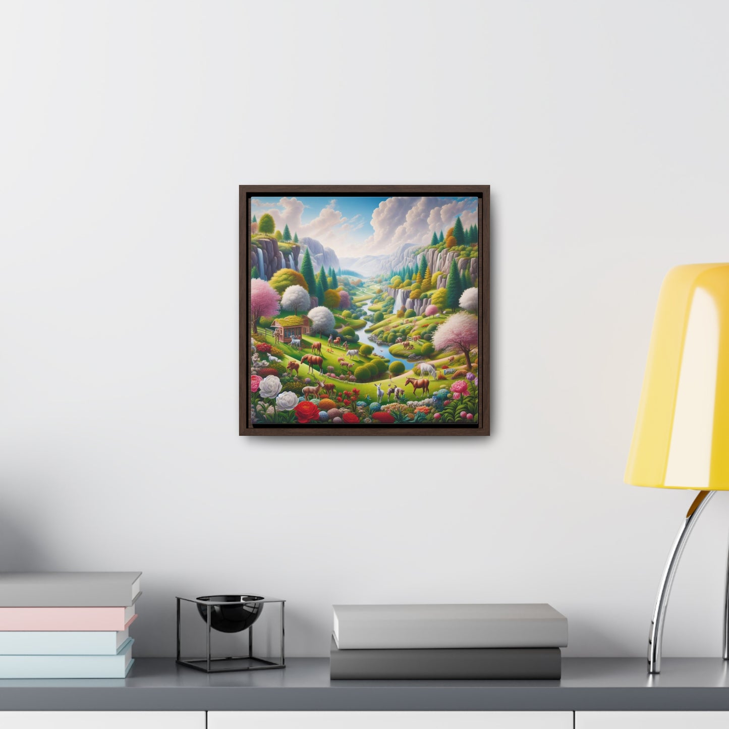 Framed Gallery Canvas Wrap - Spring 48