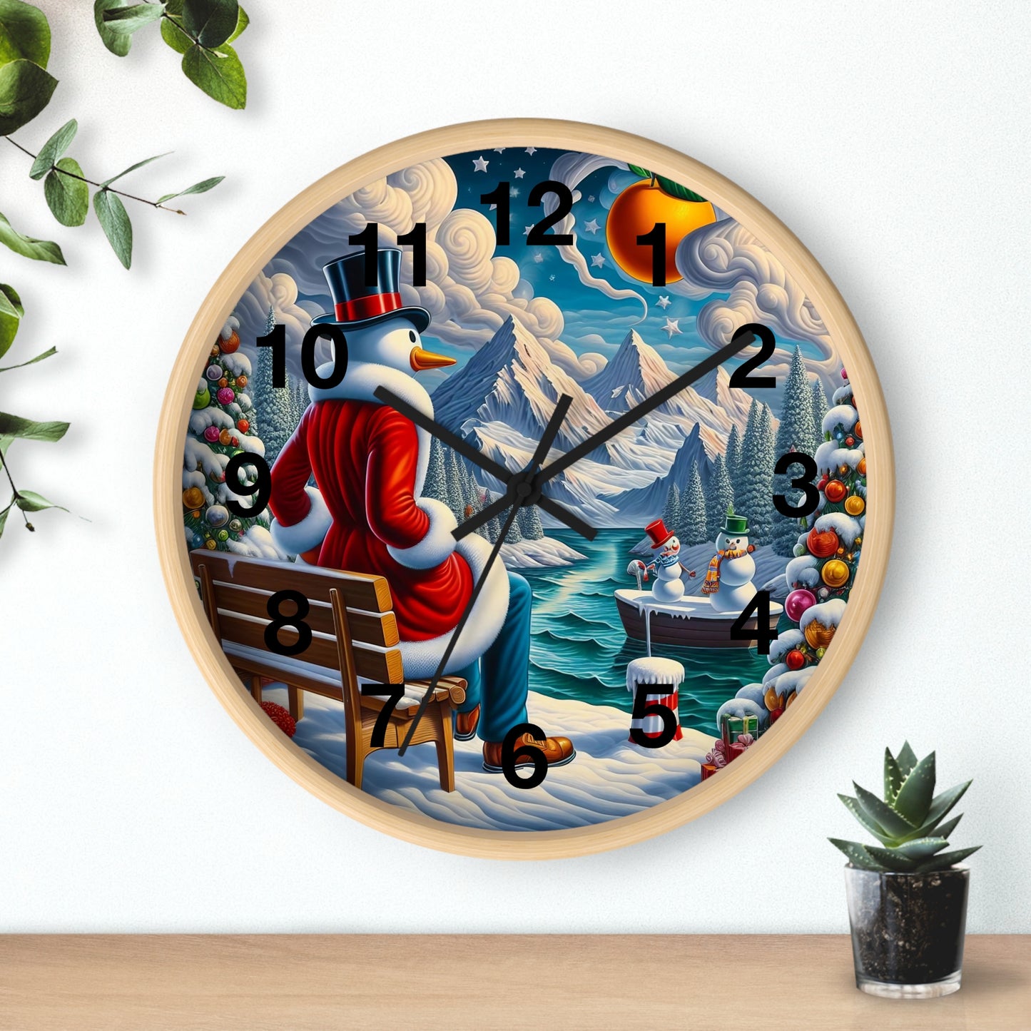 Wall Clock - Winter 101