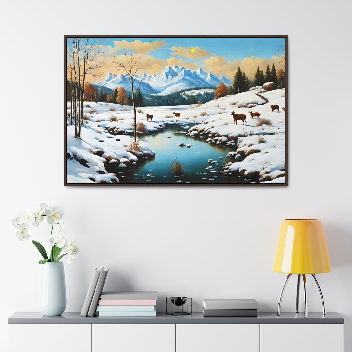 Framed Canvas Gallery Wrap - Winter 2003