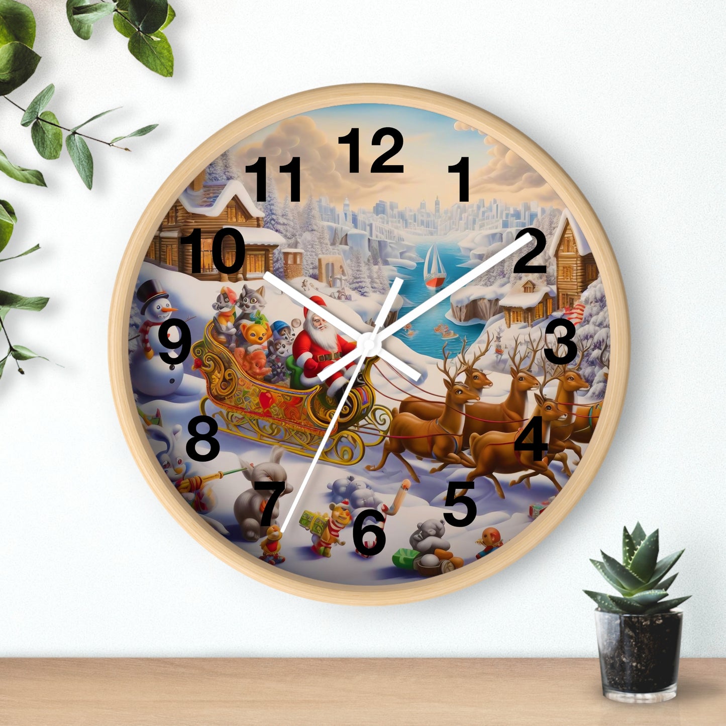 Wall Clock - Winter 112