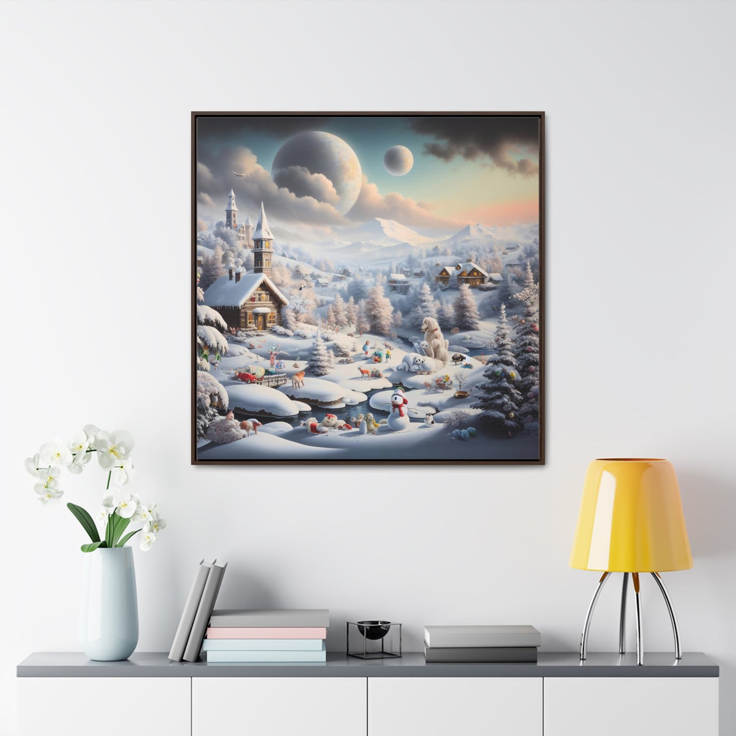 Framed Gallery Canvas Wrap - Winter 104