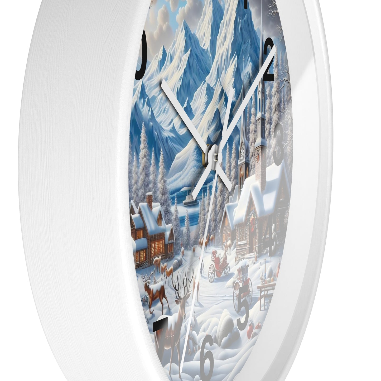 Wall Clock - Winter 129