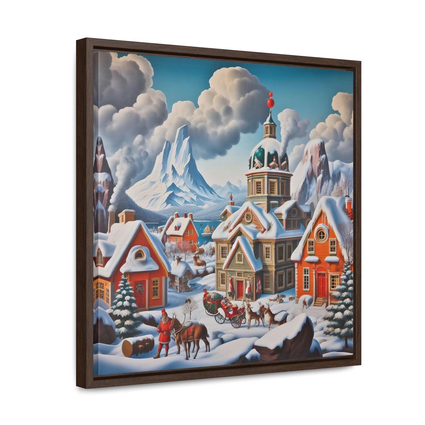 Framed Gallery Canvas Wrap - Winter 124