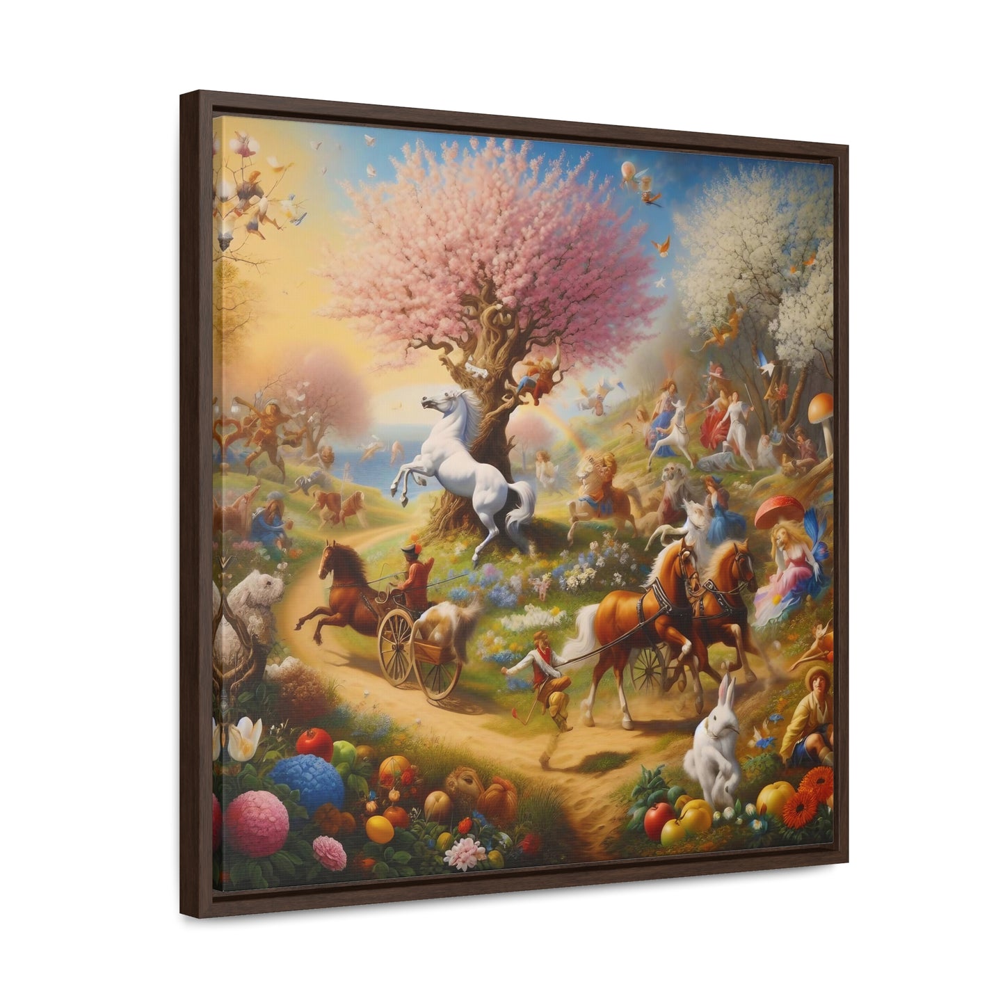 Framed Gallery Canvas Wrap - Spring 125