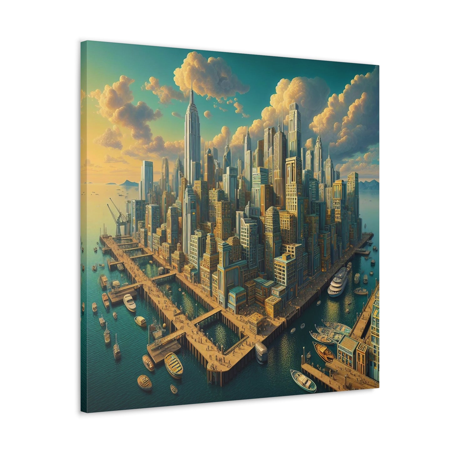 Canvas Gallery Wrap - Harbor 12