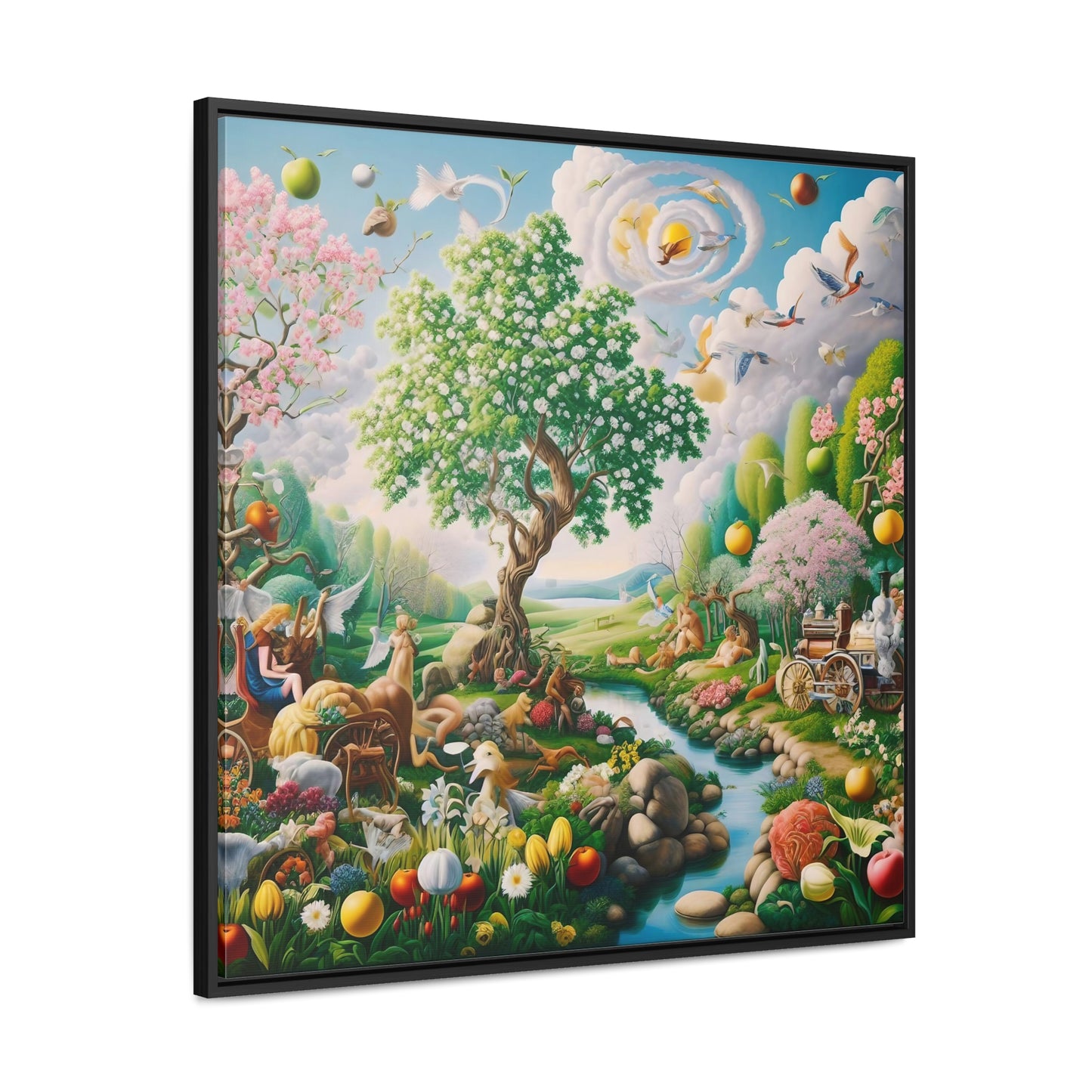 Framed Gallery Canvas Wrap - Spring 34