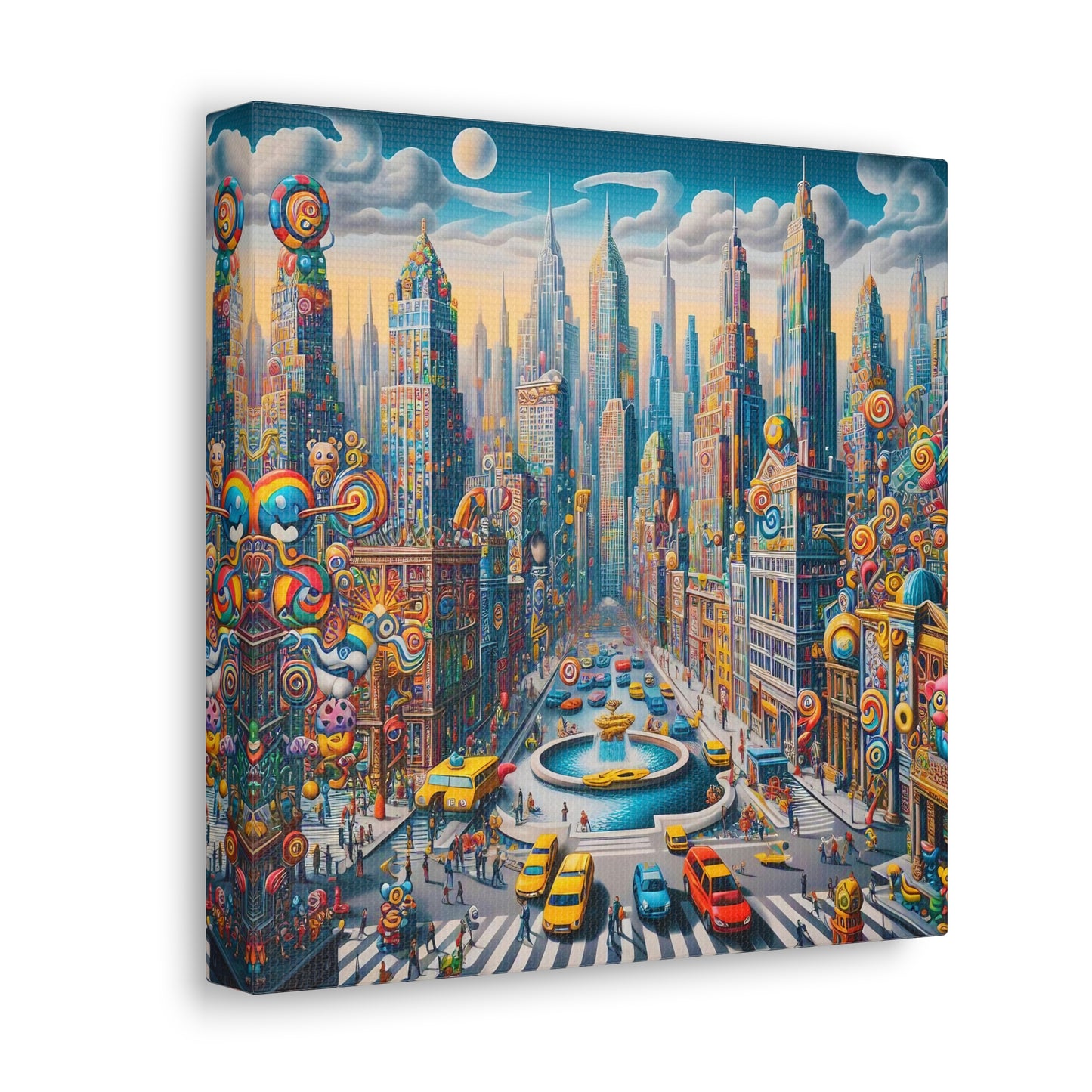 Canvas Gallery Wrap - City 4