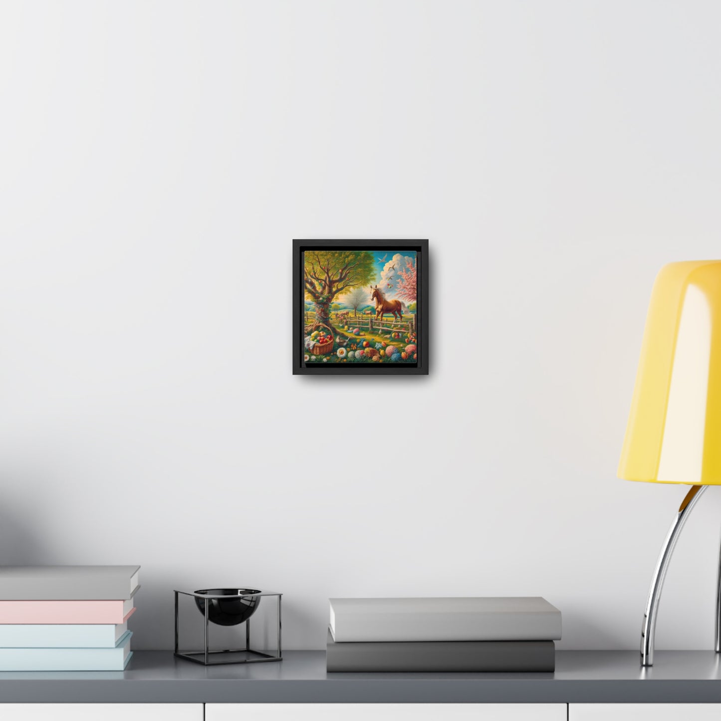 Framed Gallery Canvas Wrap - Spring 50