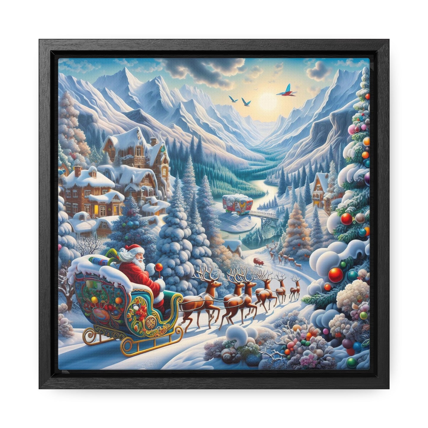 Framed Gallery Canvas Wrap - Winter 113