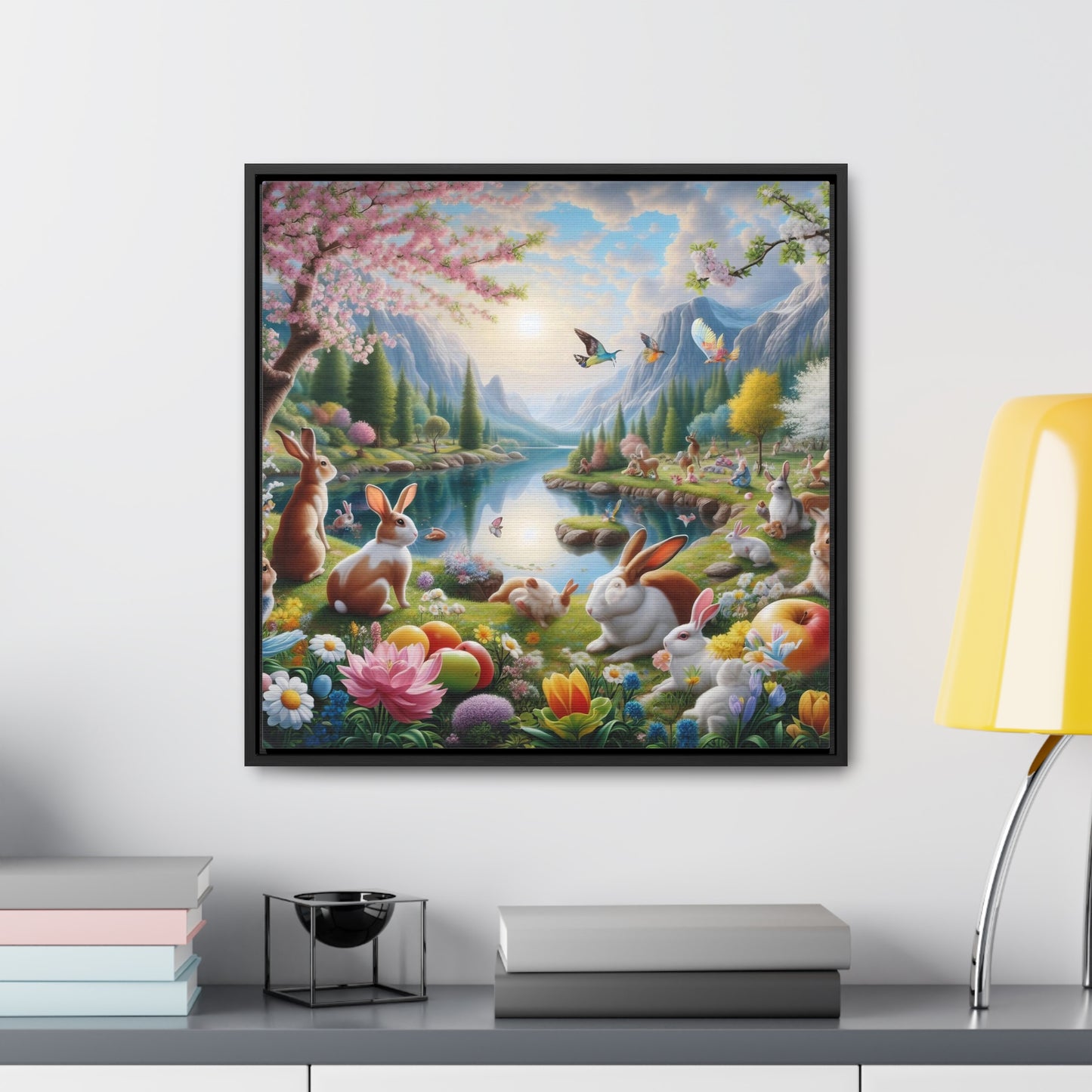 Framed Gallery Canvas Wrap - Spring 15