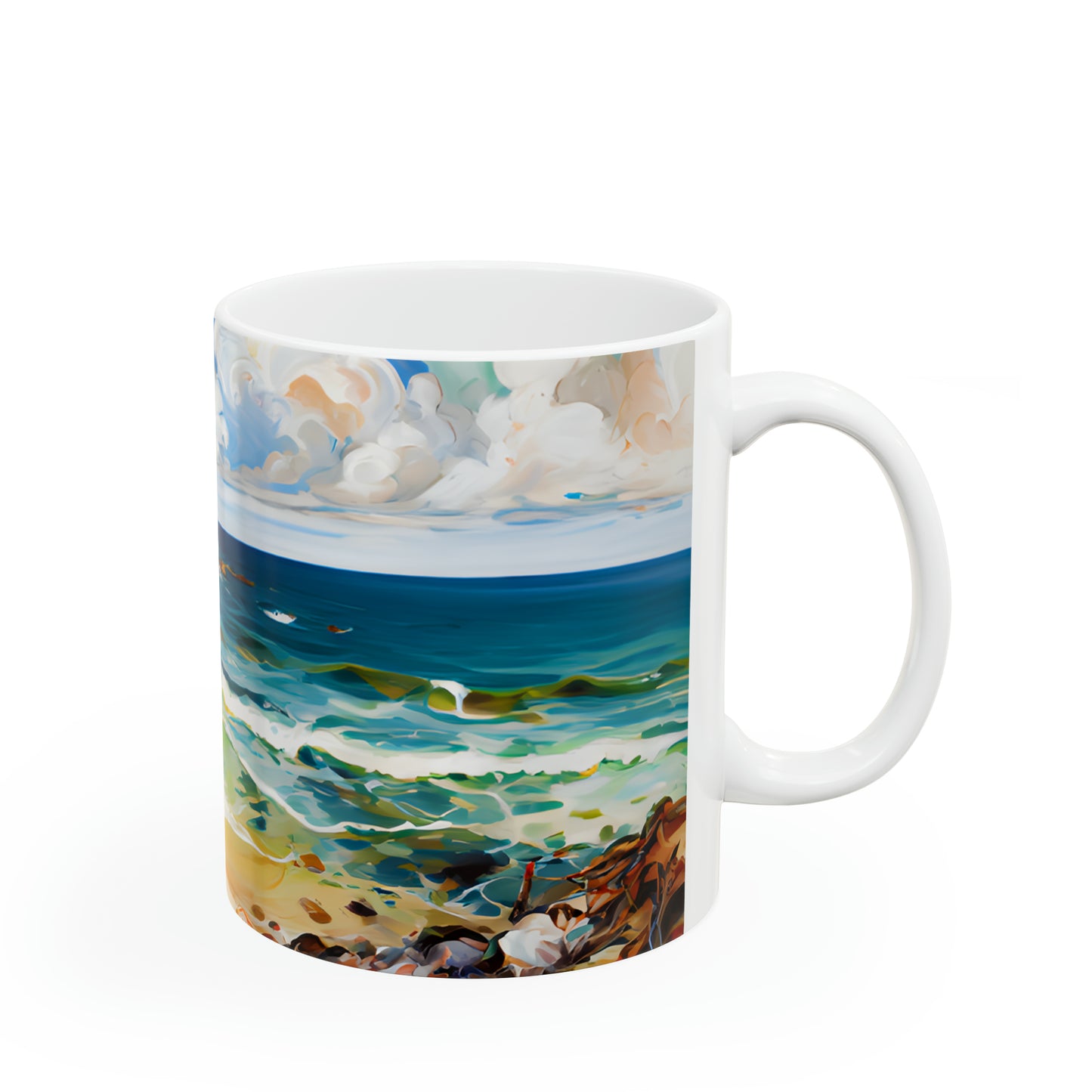 Ceramic Mug 11oz - Beach 12002